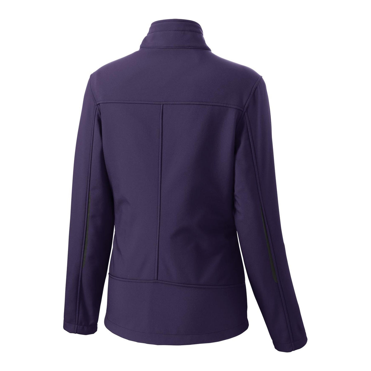 Women's Welded Soft Shell (premium) - Posh Purple (back)