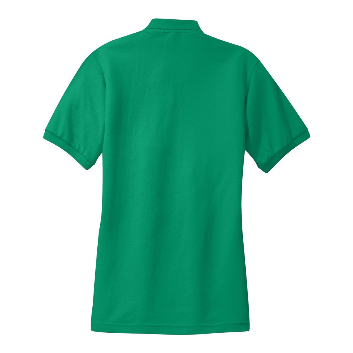 Women's Silk Touch Polo - Kelly Green (back)
