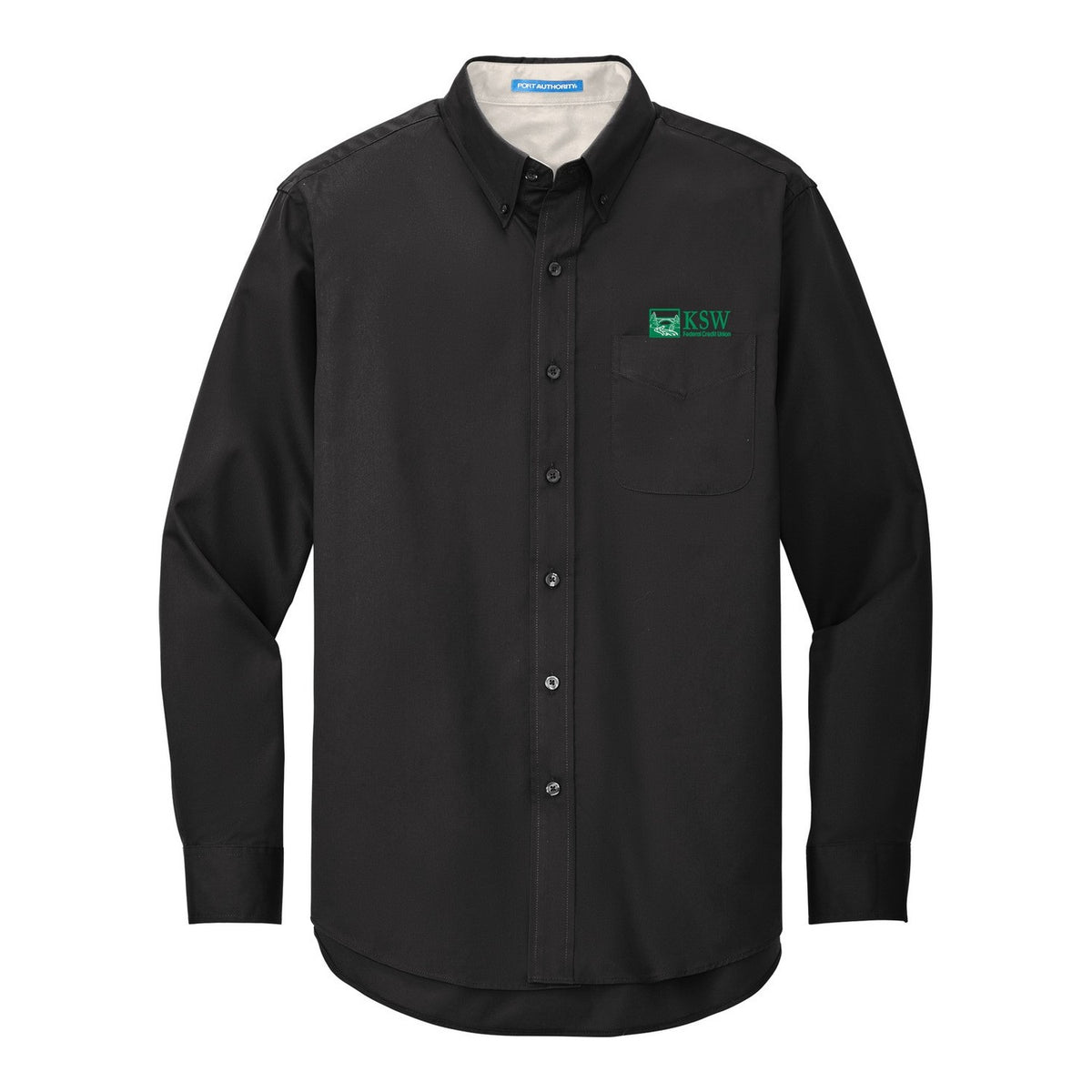 Easy Care Shirt - Black/ Light Stone