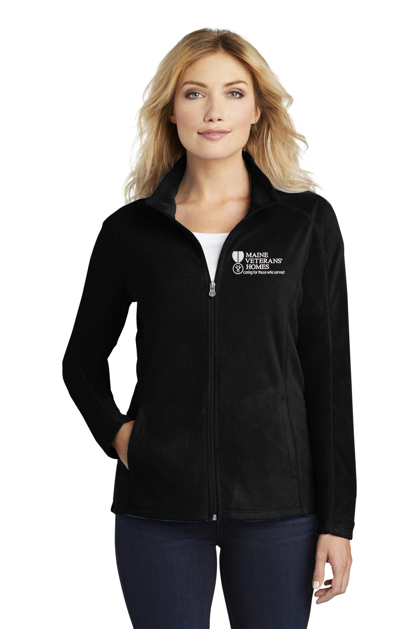 Maine Veterans'- Port Authority® Ladies Microfleece Jacket