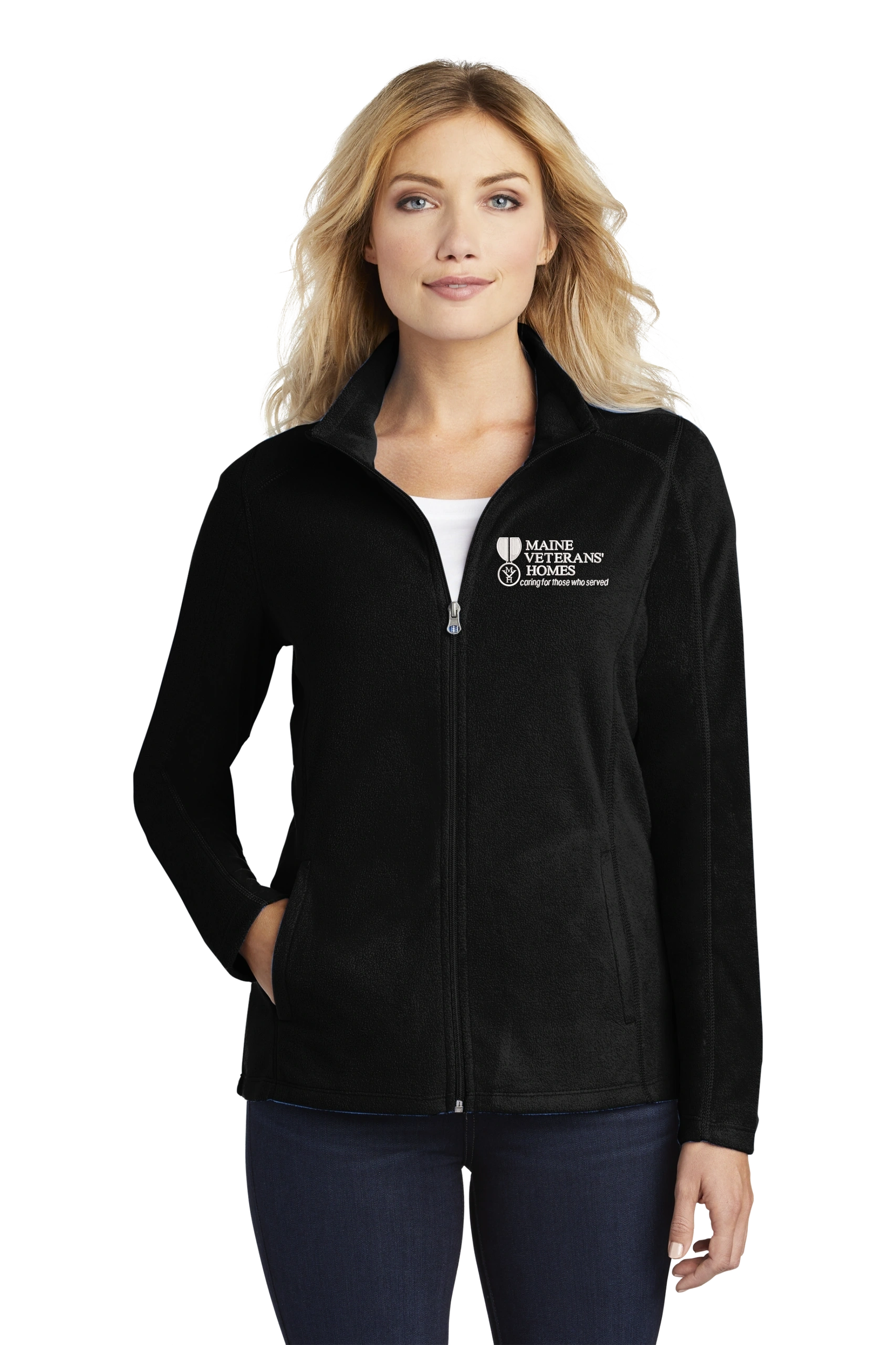 Maine Veterans'- Port Authority® Ladies Microfleece Jacket