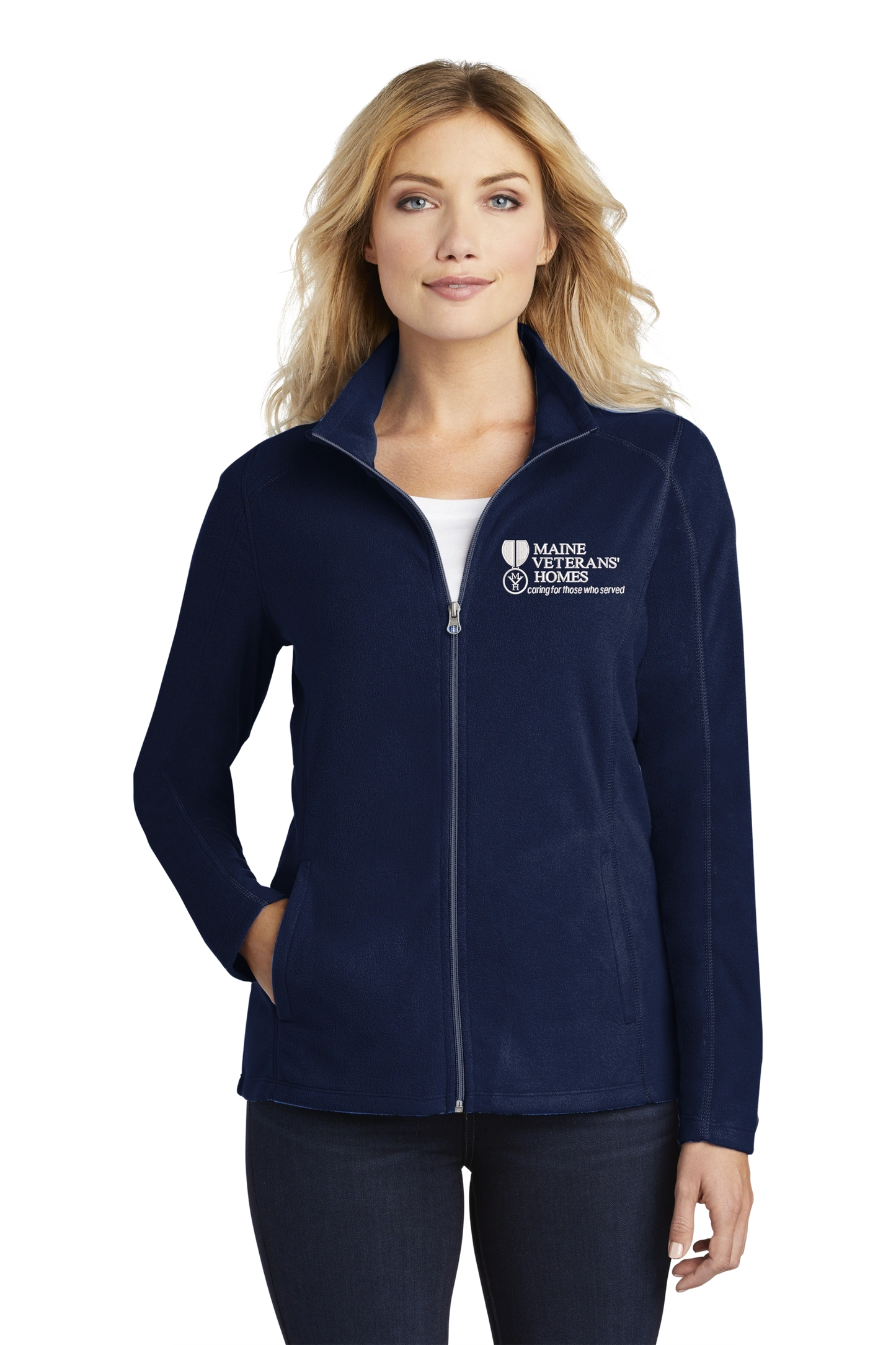 Maine Veterans'- Port Authority® Ladies Microfleece Jacket