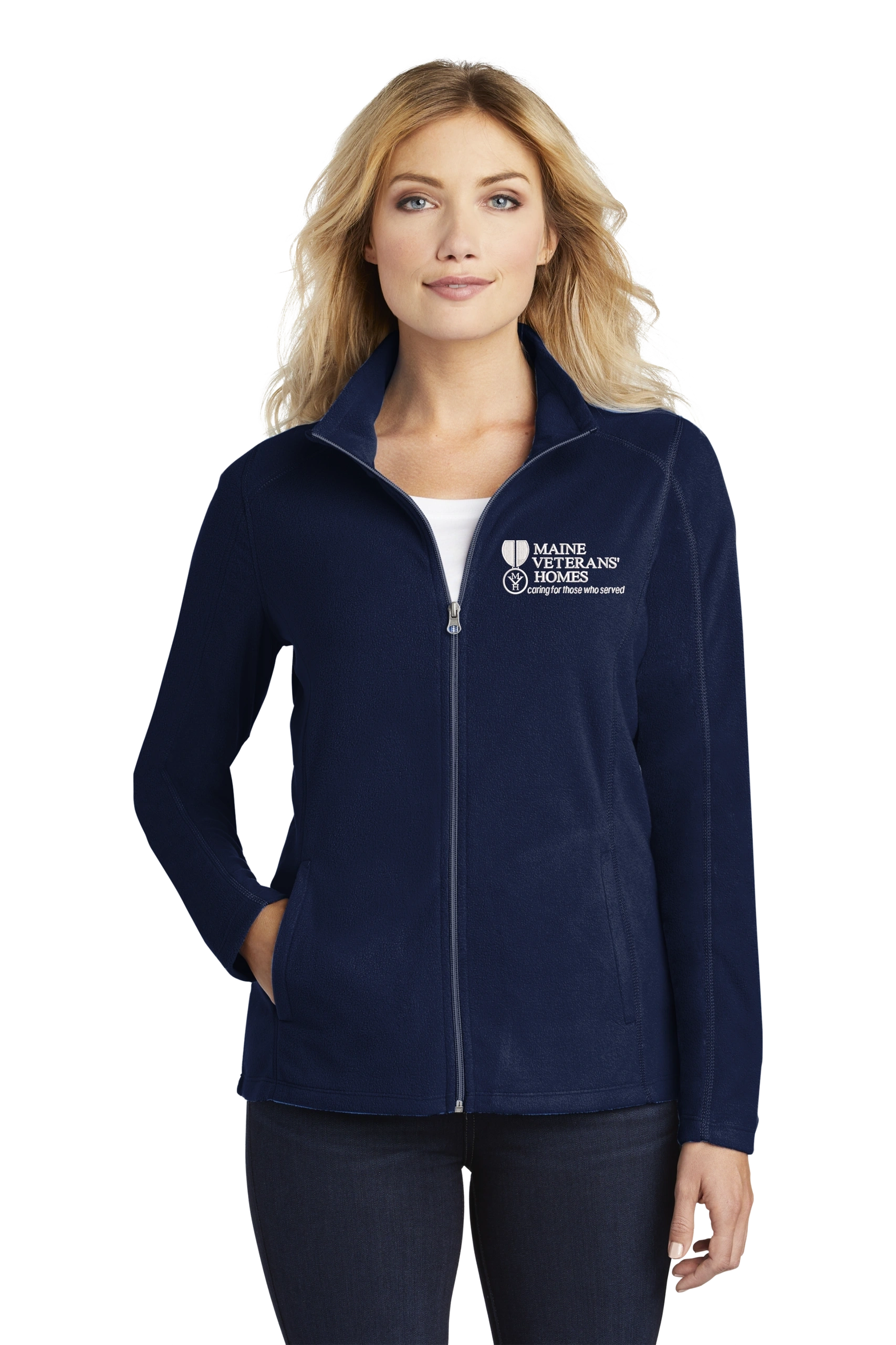 Maine Veterans'- Port Authority® Ladies Microfleece Jacket