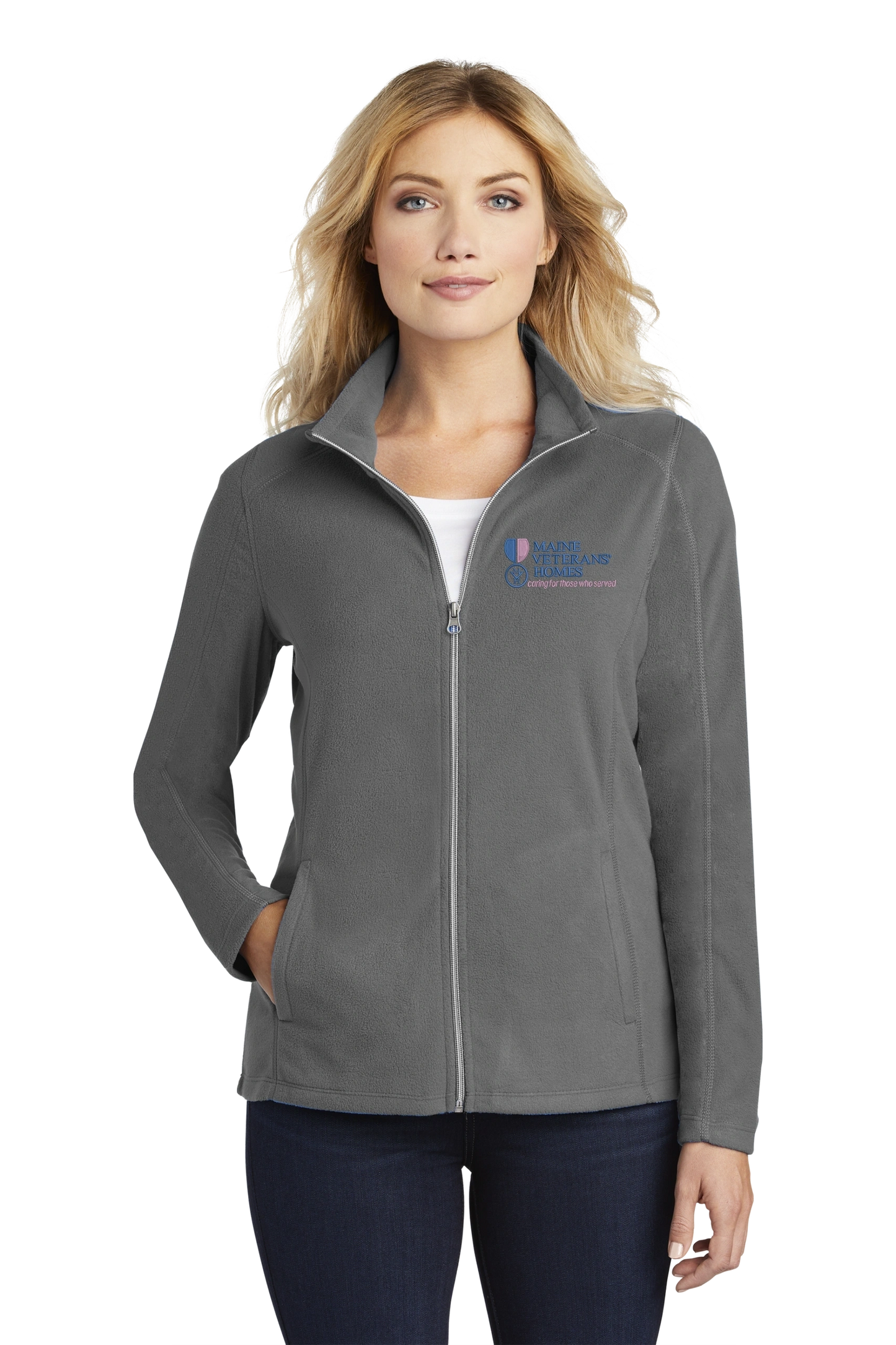 Maine Veterans'- Port Authority® Ladies Microfleece Jacket