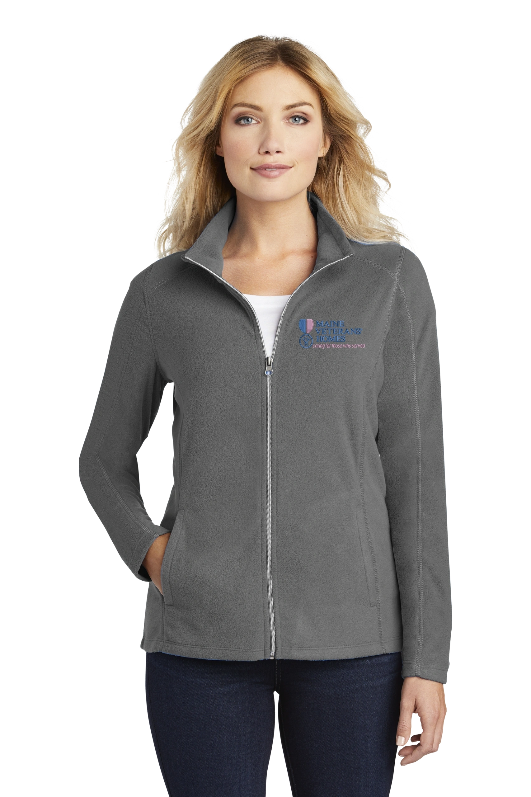 Maine Veterans'- Port Authority® Ladies Microfleece Jacket