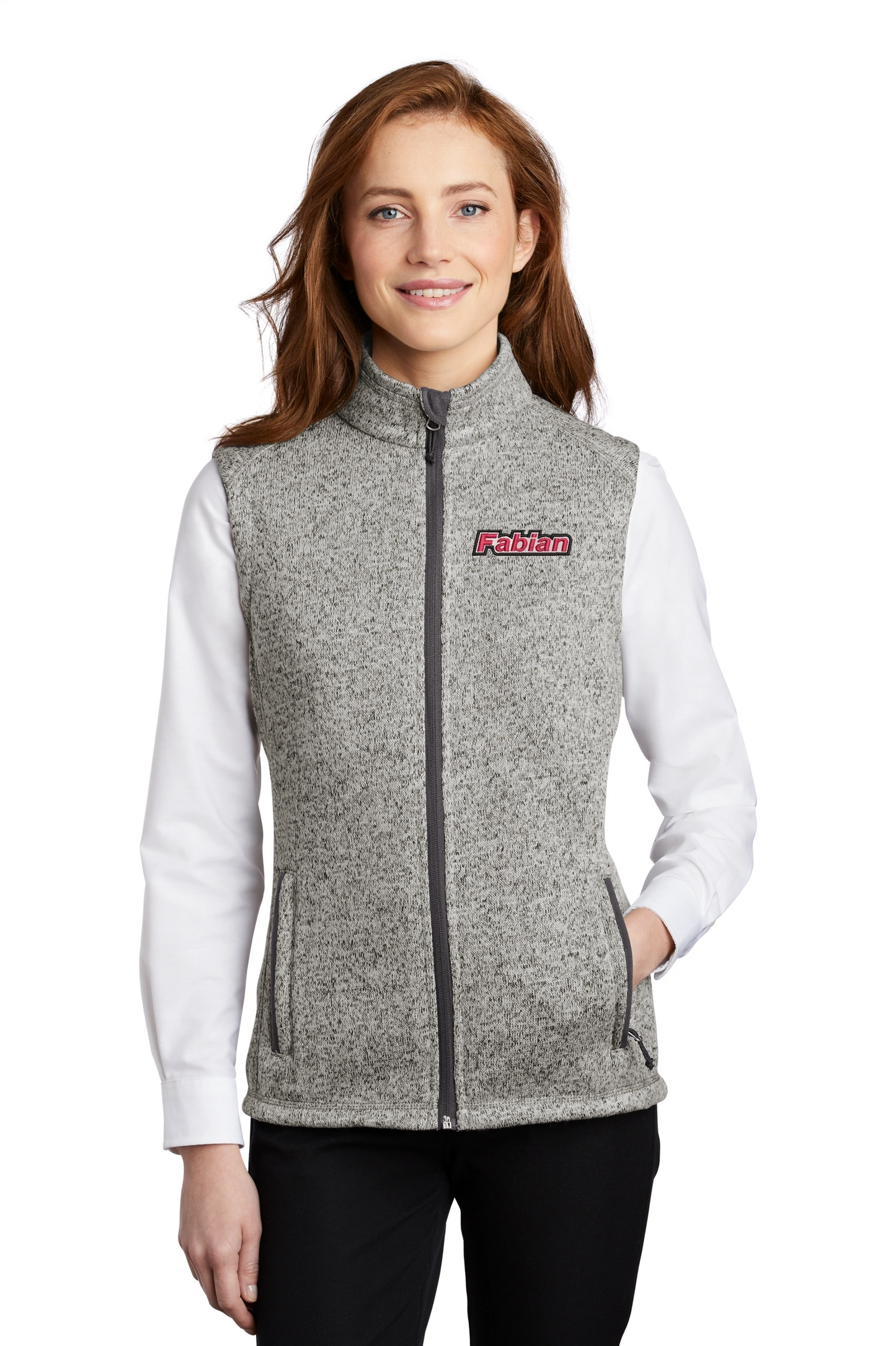 Port Authority ® Ladies Sweater Fleece Vest