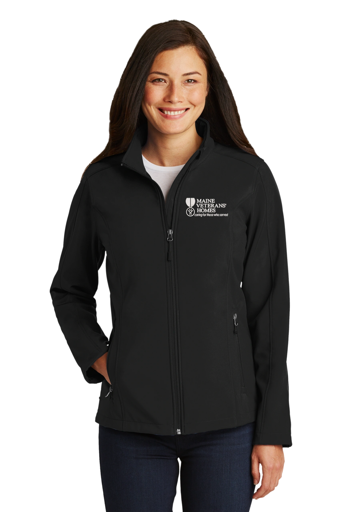 Maine Veterans'-Port Authority® Ladies Core Soft Shell Jacket