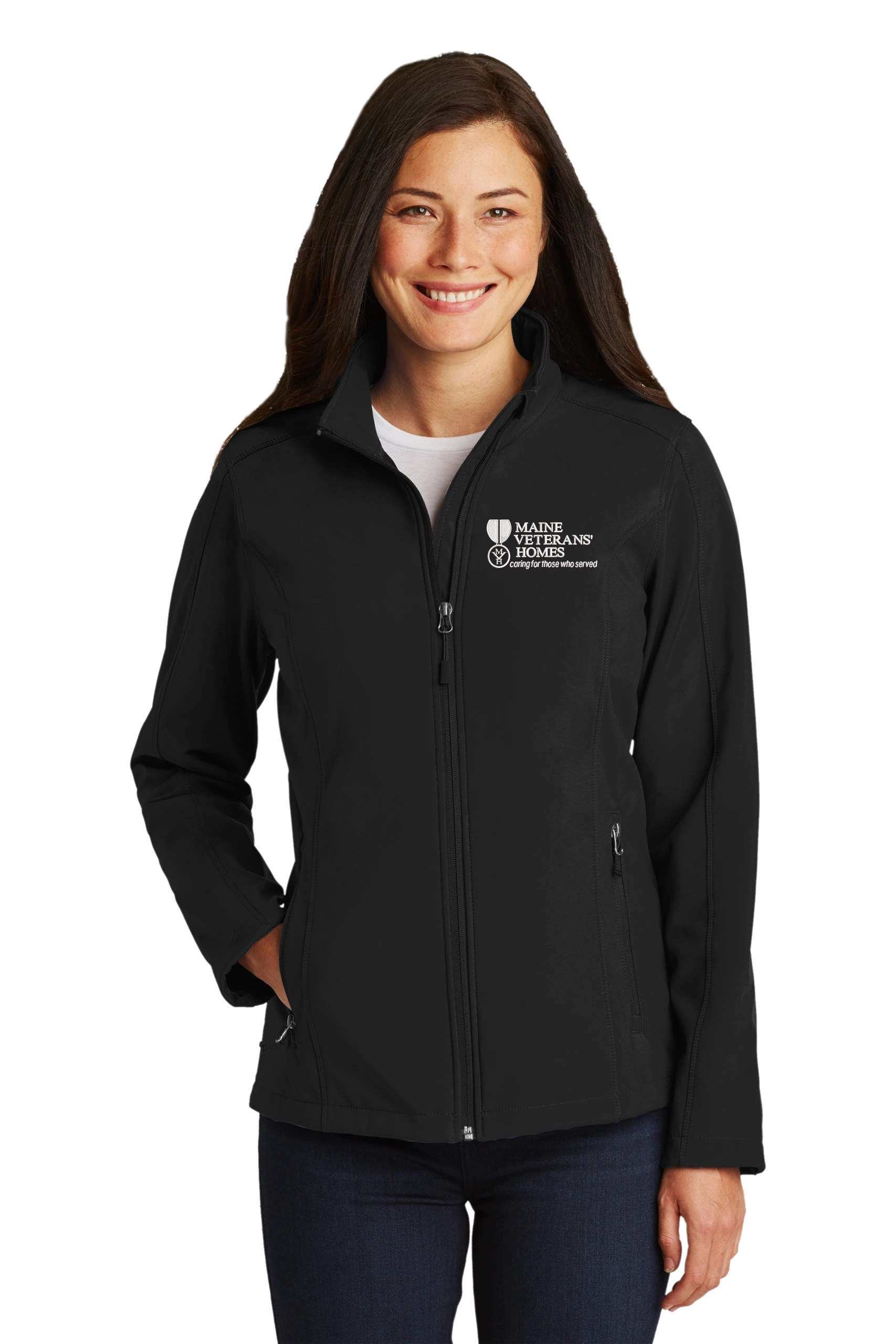 Maine Veterans'-Port Authority® Ladies Core Soft Shell Jacket