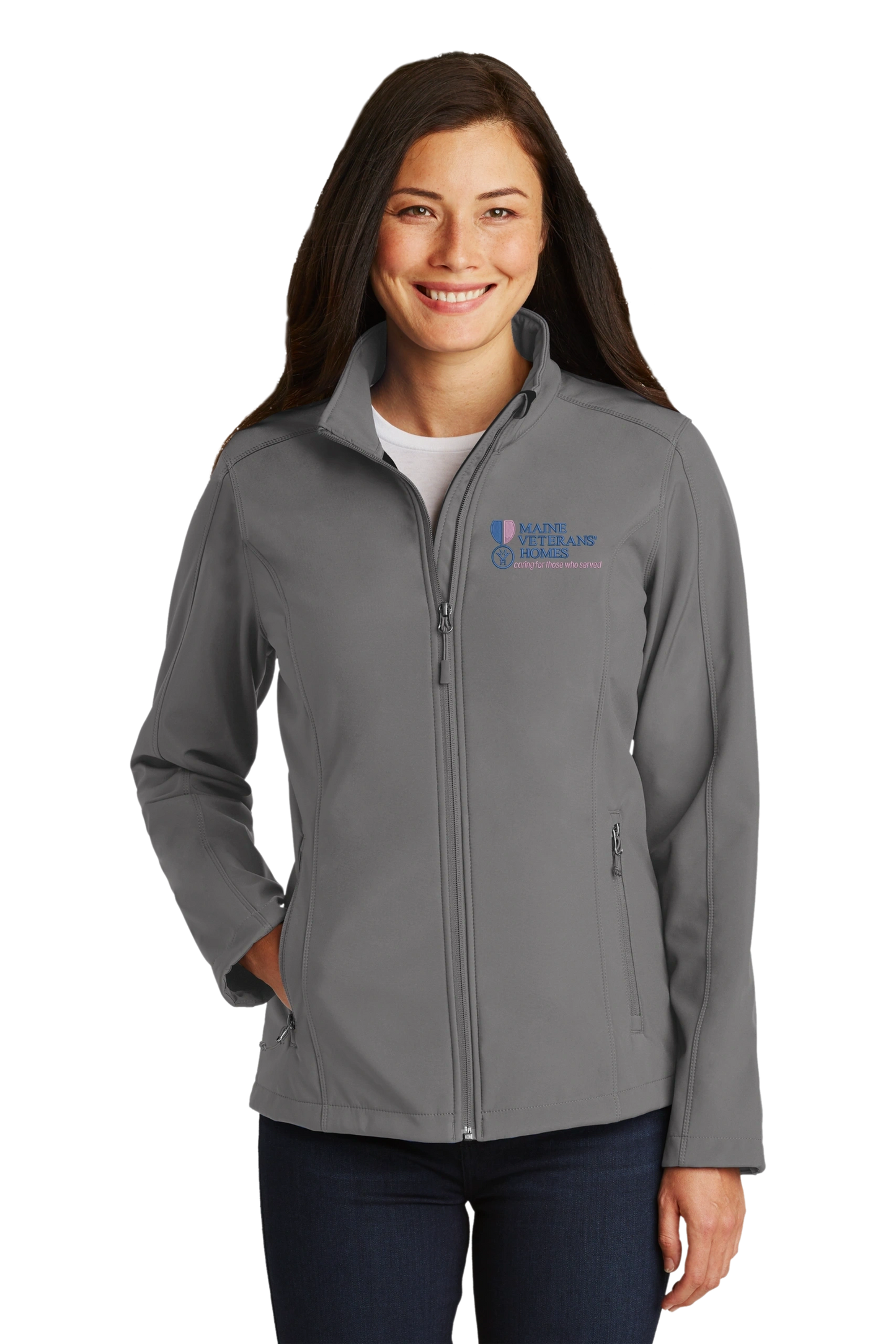 Maine Veterans'-Port Authority® Ladies Core Soft Shell Jacket