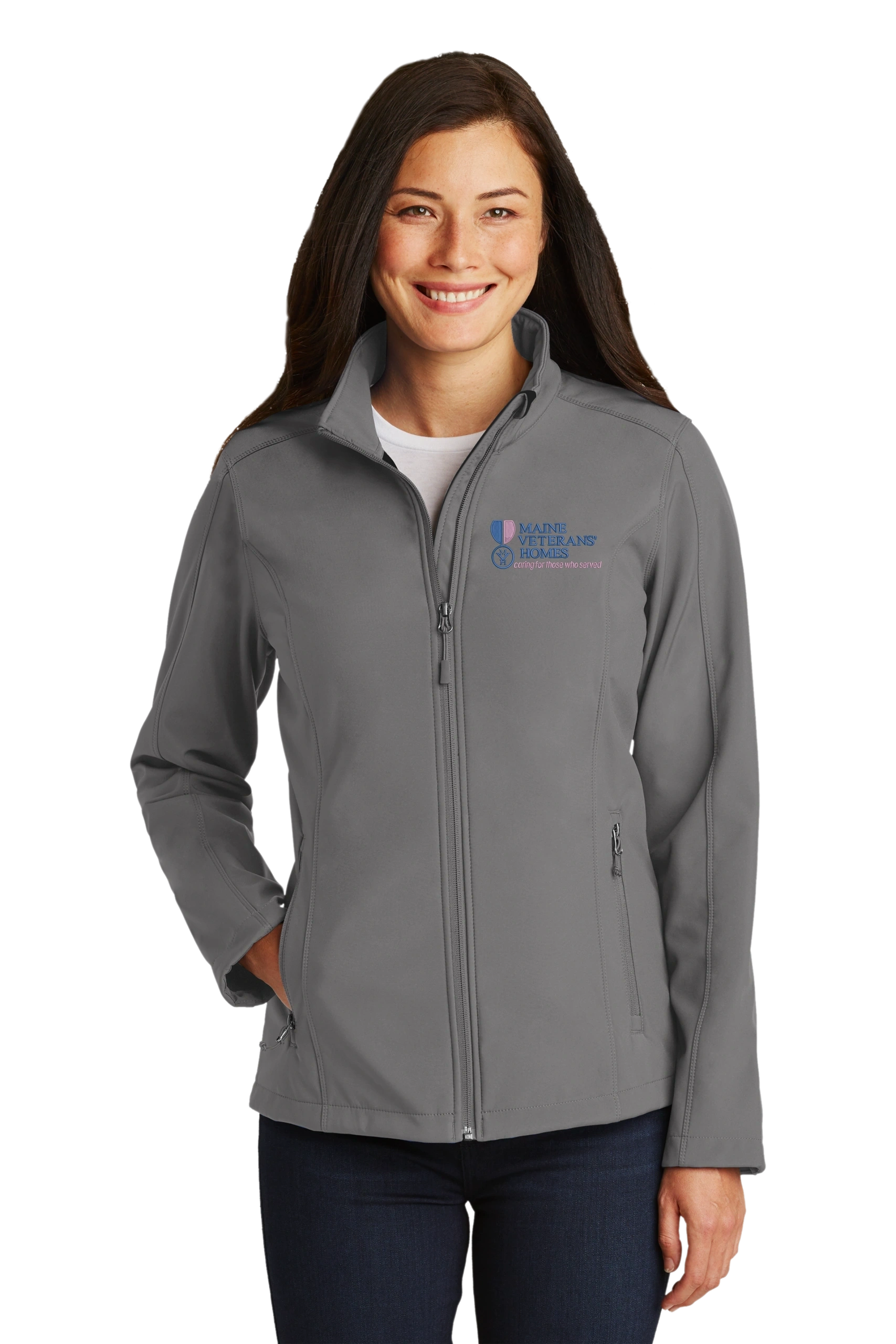 Maine Veterans'-Port Authority® Ladies Core Soft Shell Jacket