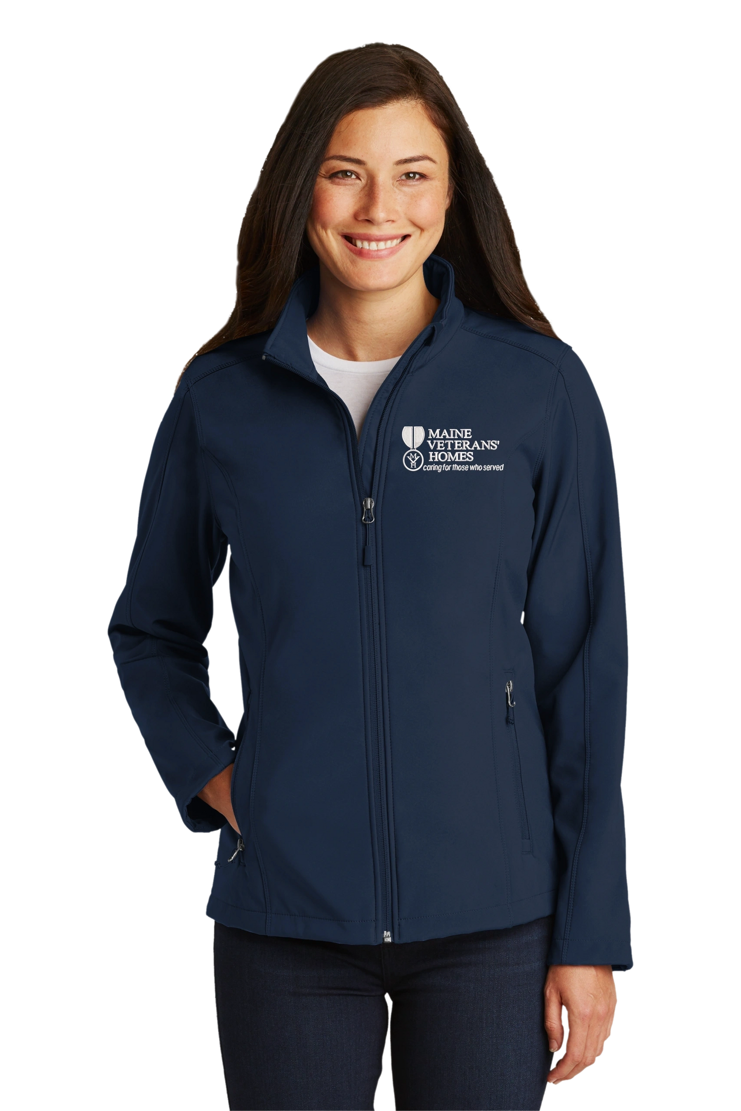 Maine Veterans'-Port Authority® Ladies Core Soft Shell Jacket