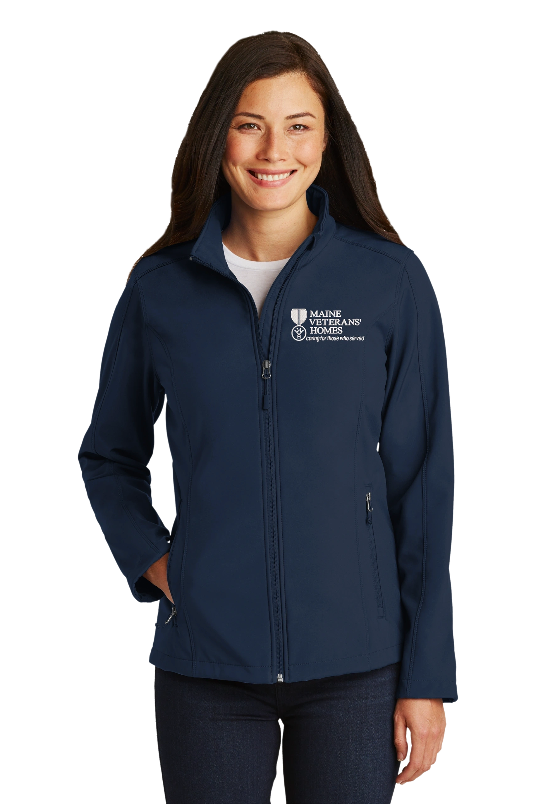 Maine Veterans'-Port Authority® Ladies Core Soft Shell Jacket