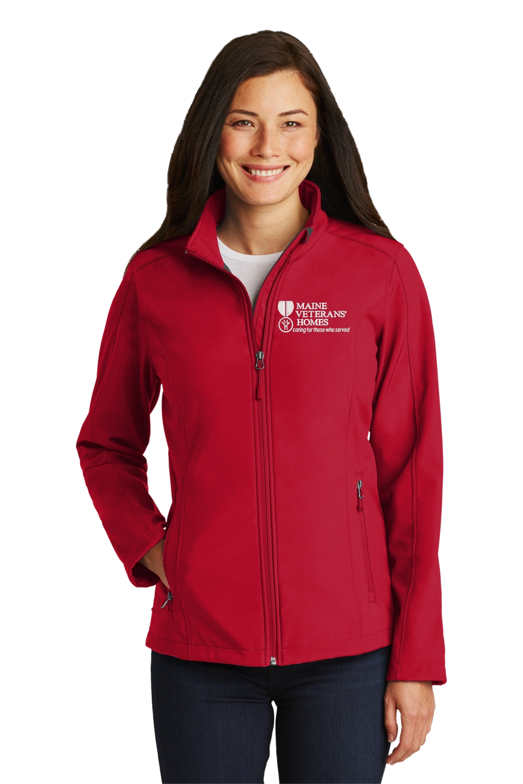 Maine Veterans'-Port Authority® Ladies Core Soft Shell Jacket