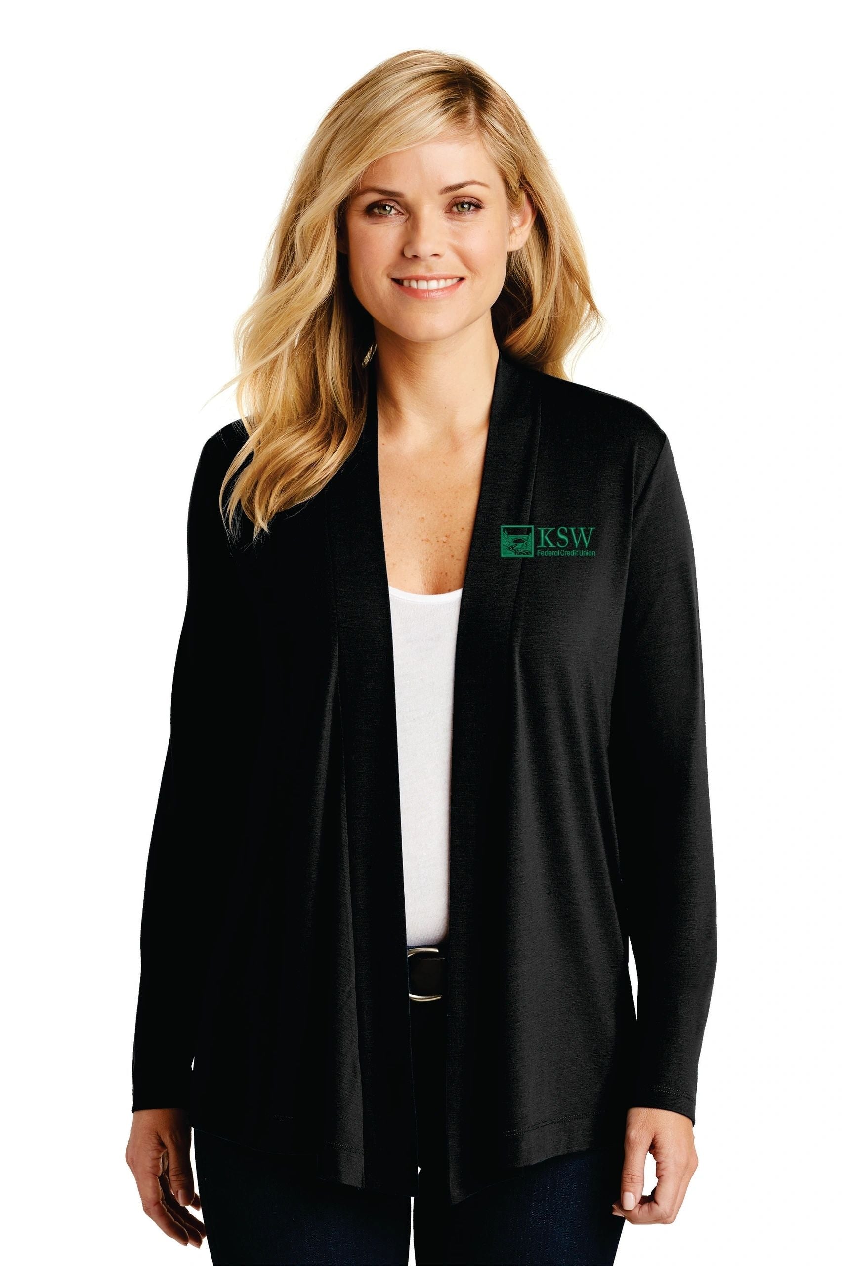 KSW - L5430 - Port Authority® Ladies Concept Open Cardigan