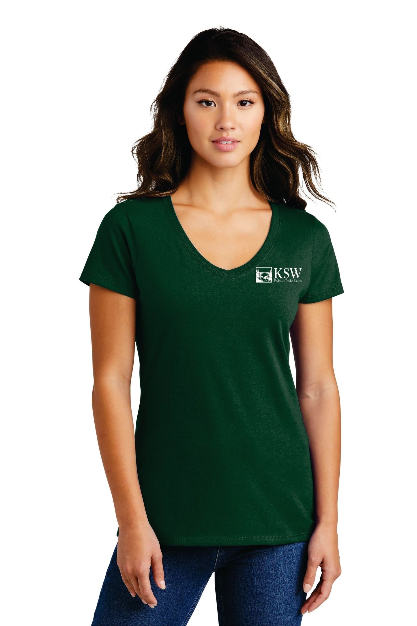 KSW - LPC450V - Port & Company® Ladies Fan Favorite™ V-Neck Tee