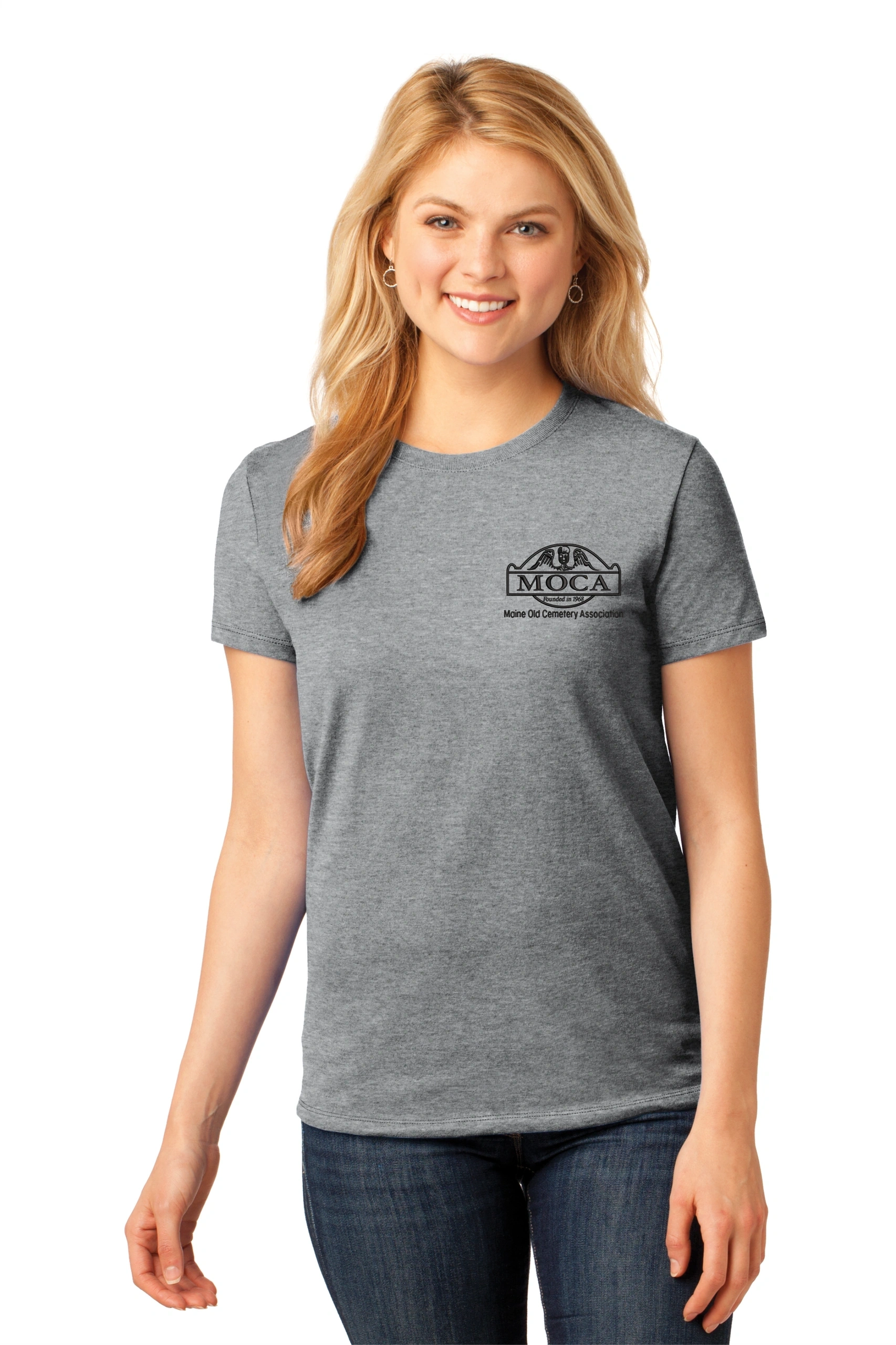 MOCA-Port & Company® Ladies Core Cotton Tee