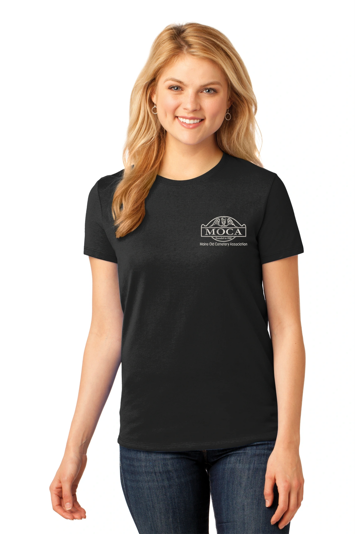 MOCA-Port & Company® Ladies Core Cotton Tee