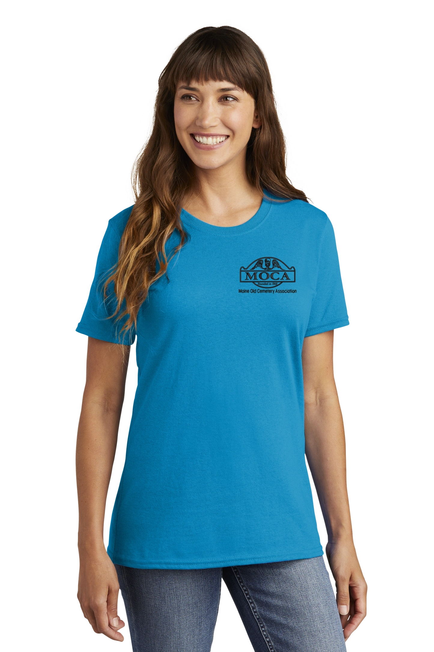 MOCA-Port & Company® Ladies Core Cotton Tee