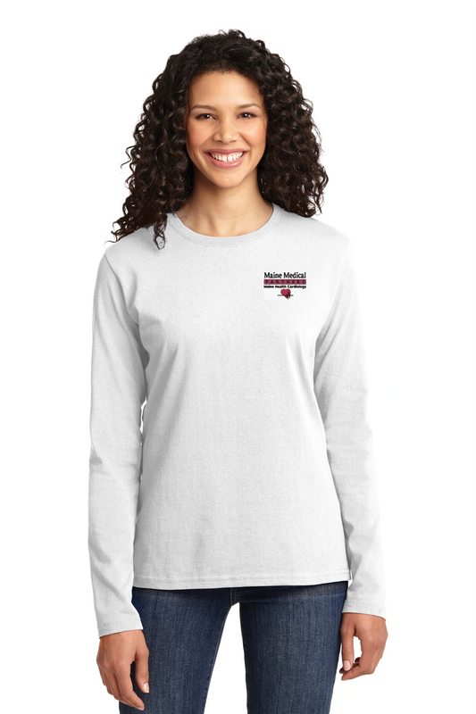 Port & Company® Ladies Long Sleeve Core Cotton Tee