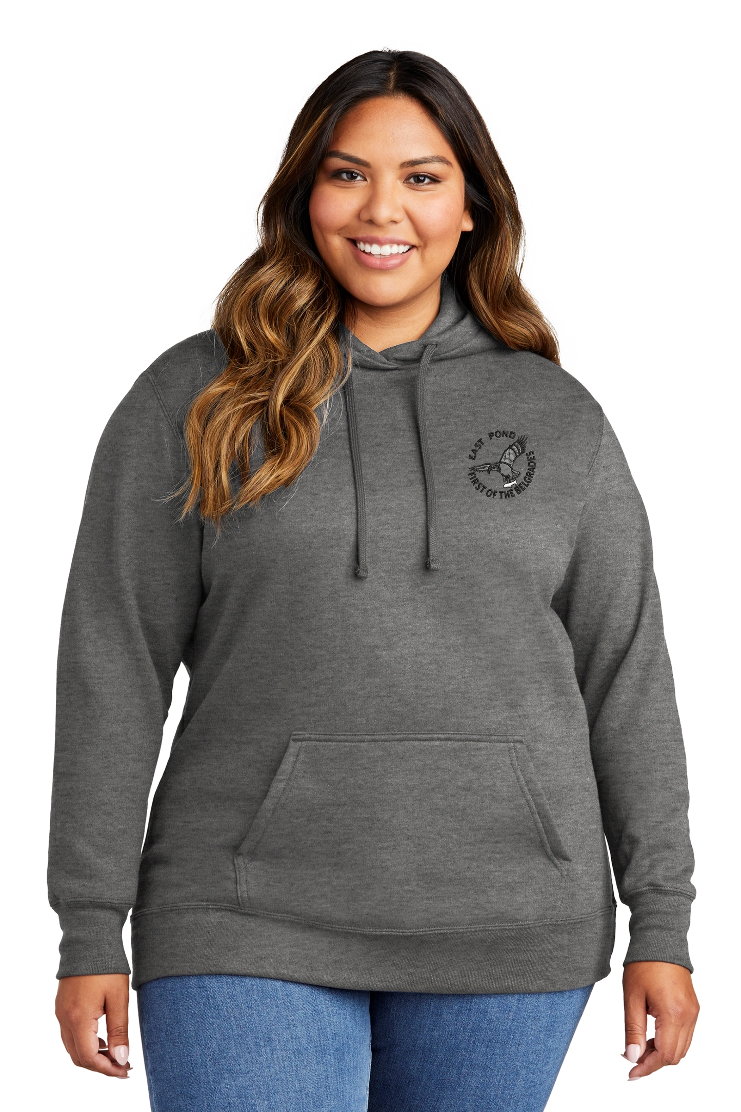 Port & Company ® Ladies Core Fleece Pullover Hooded Sweatshirt