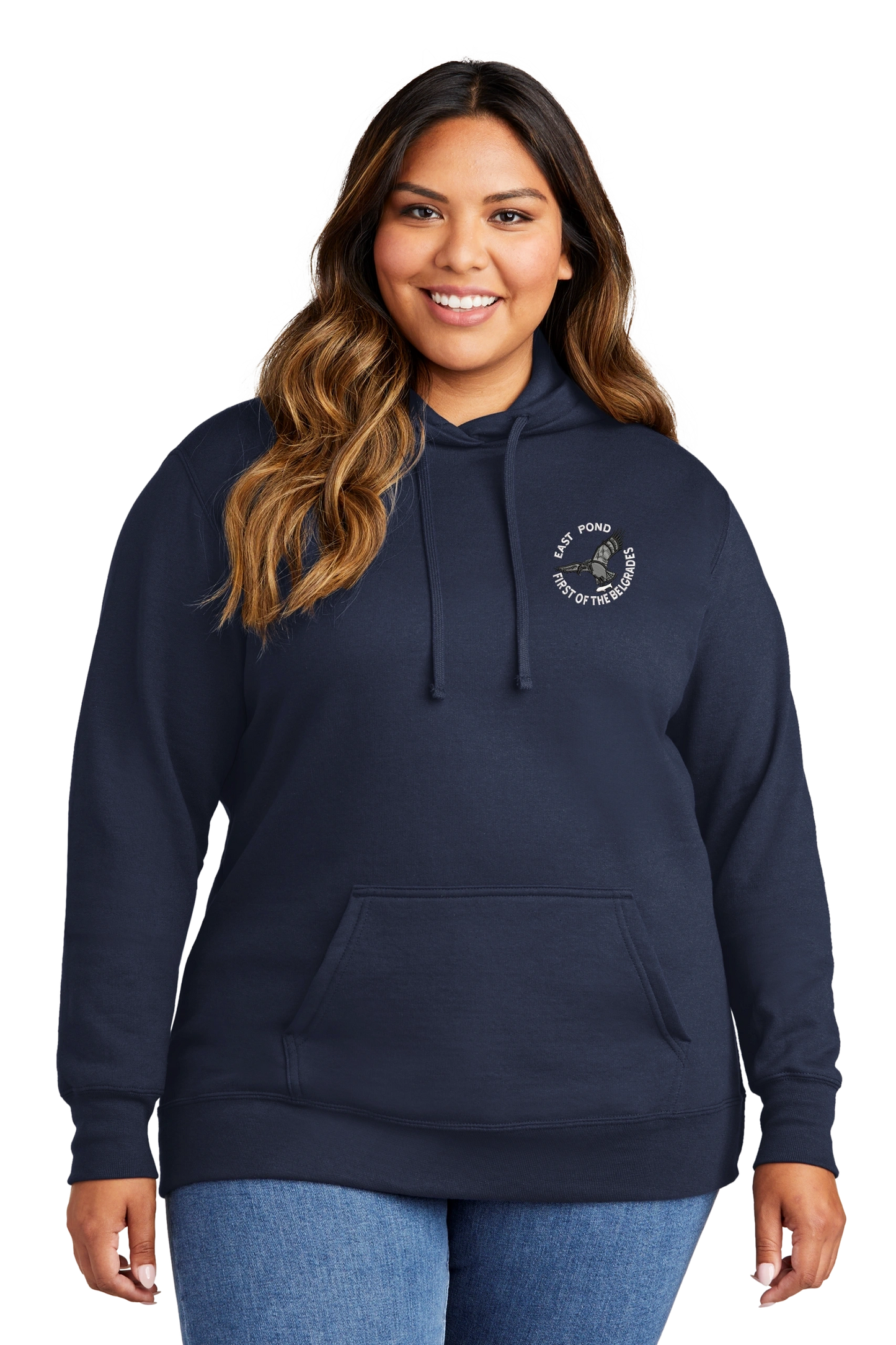 Port & Company ® Ladies Core Fleece Pullover Hooded Sweatshirt