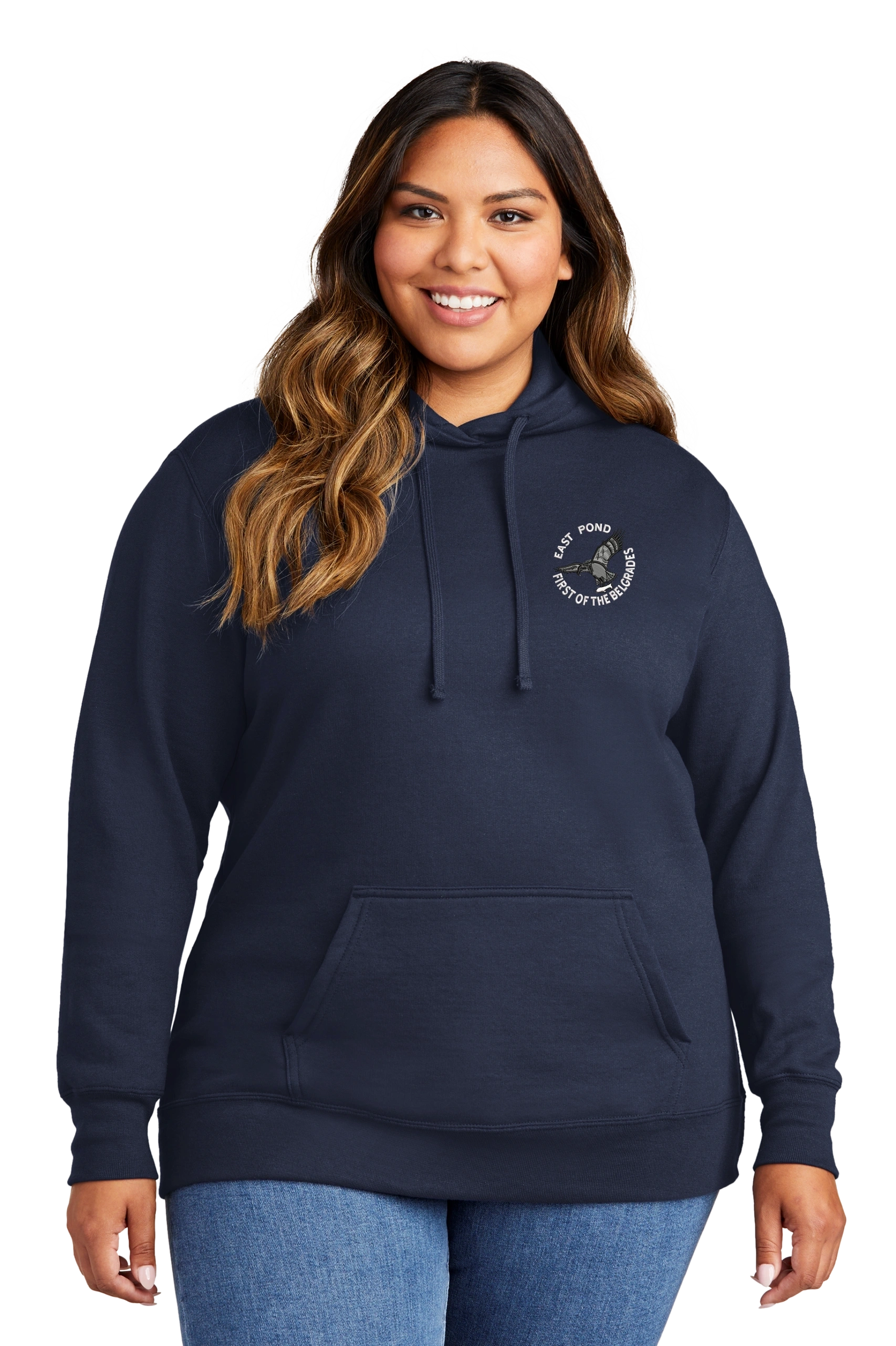 Port & Company ® Ladies Core Fleece Pullover Hooded Sweatshirt