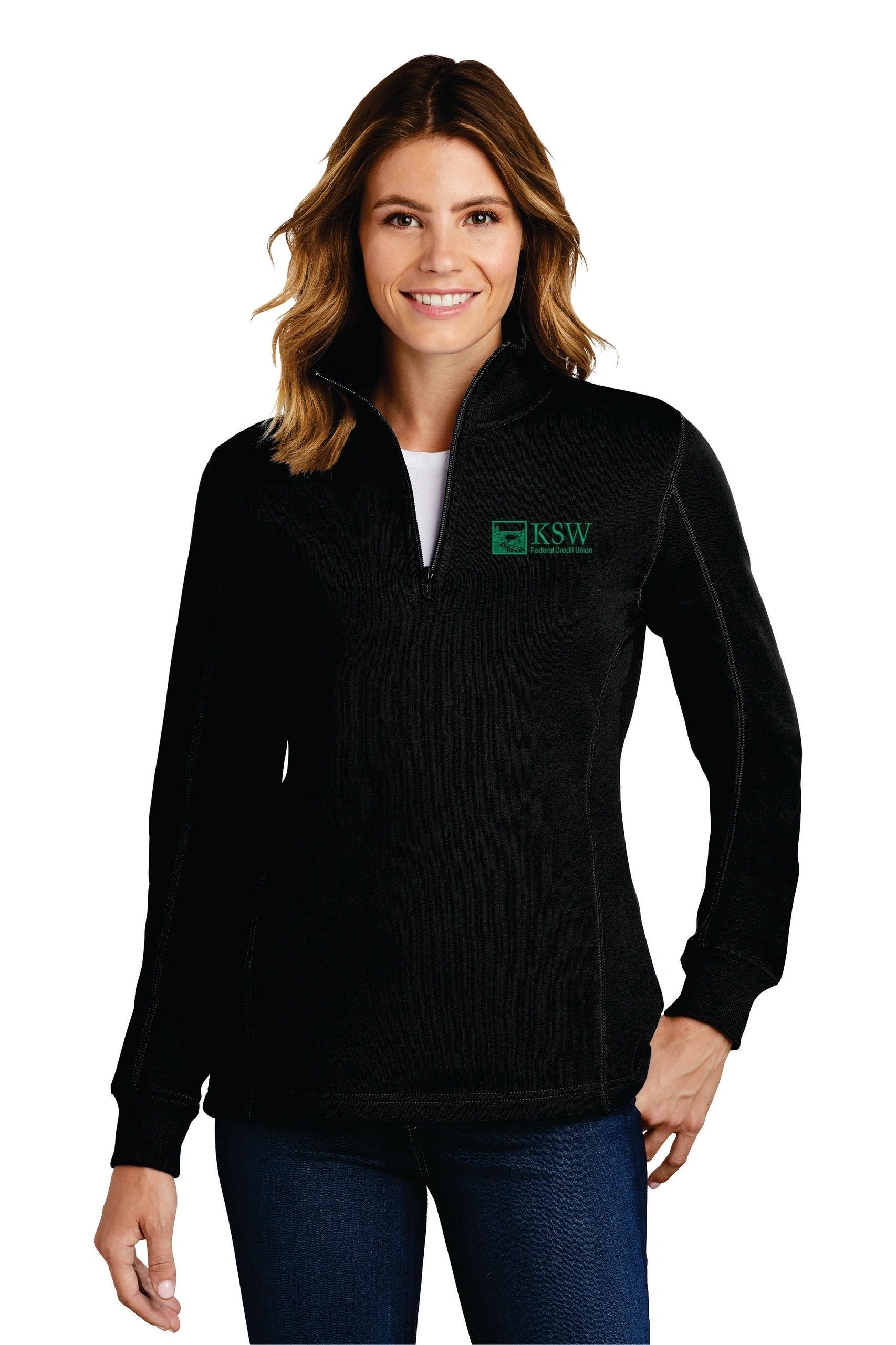 KSW-LST253-Sport-Tek® Ladies 1/4-Zip Sweatshirt