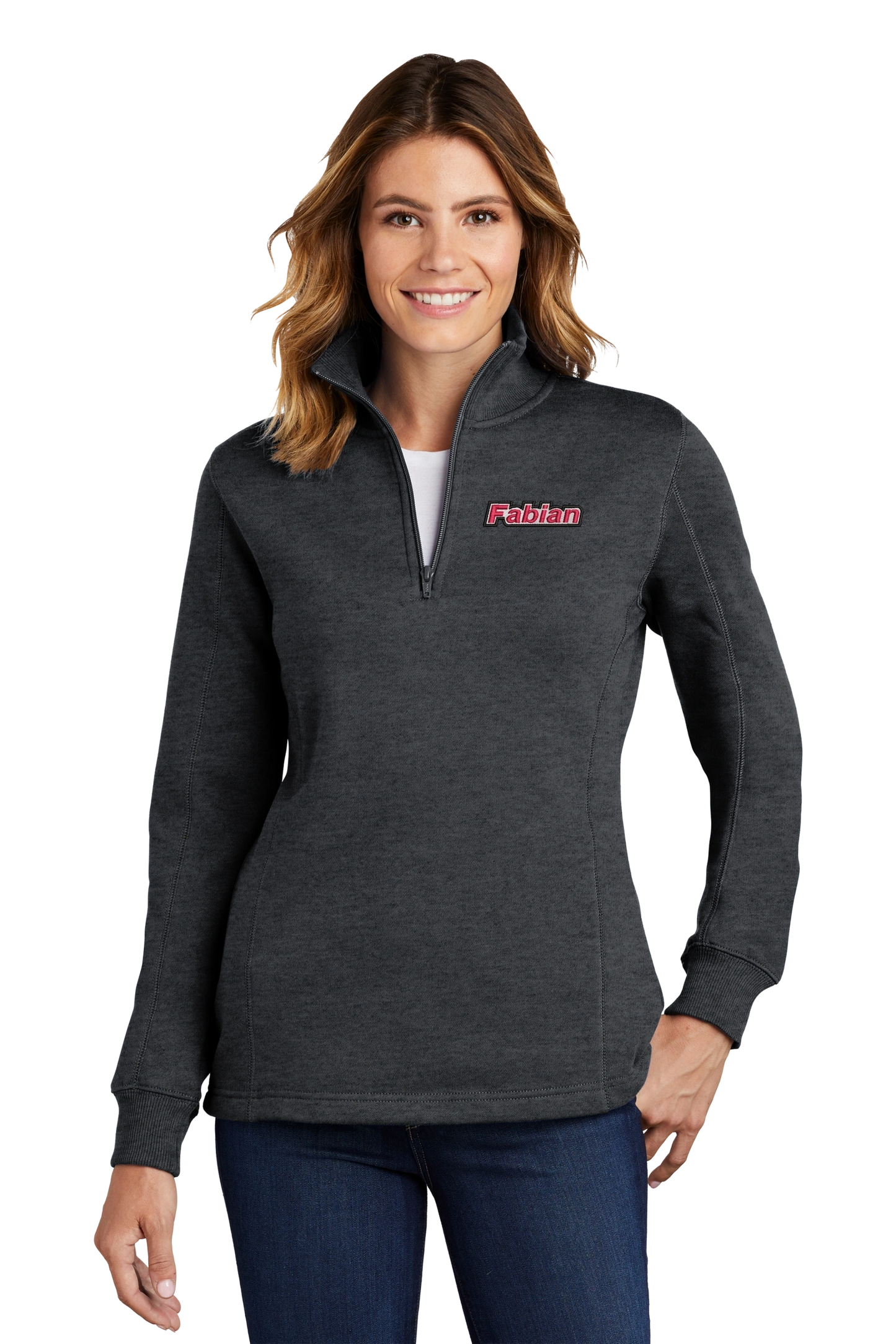 Sport-Tek® Ladies 1/4-Zip Sweatshirt