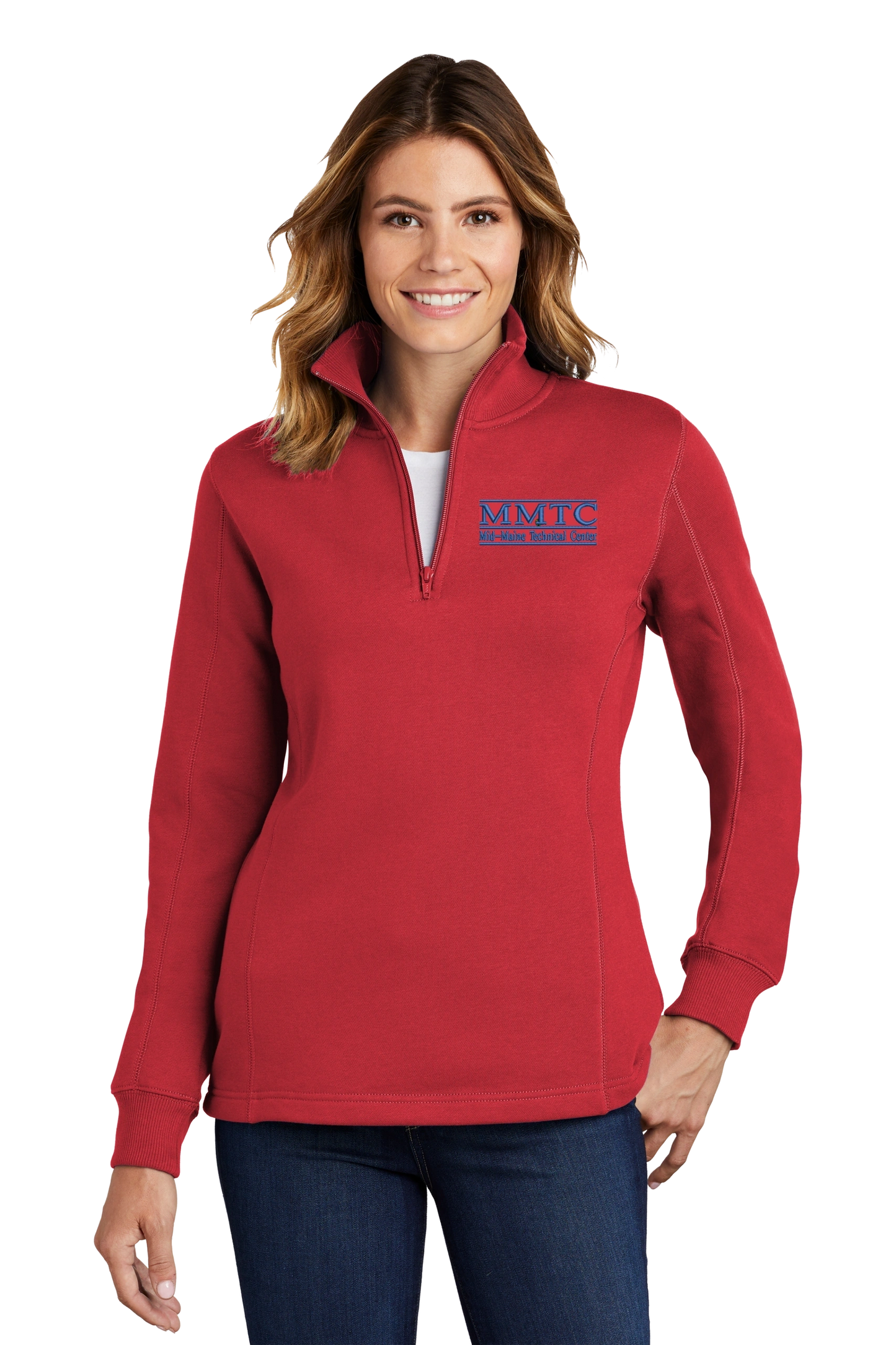 Sport-Tek® Ladies 1/4-Zip Sweatshirt