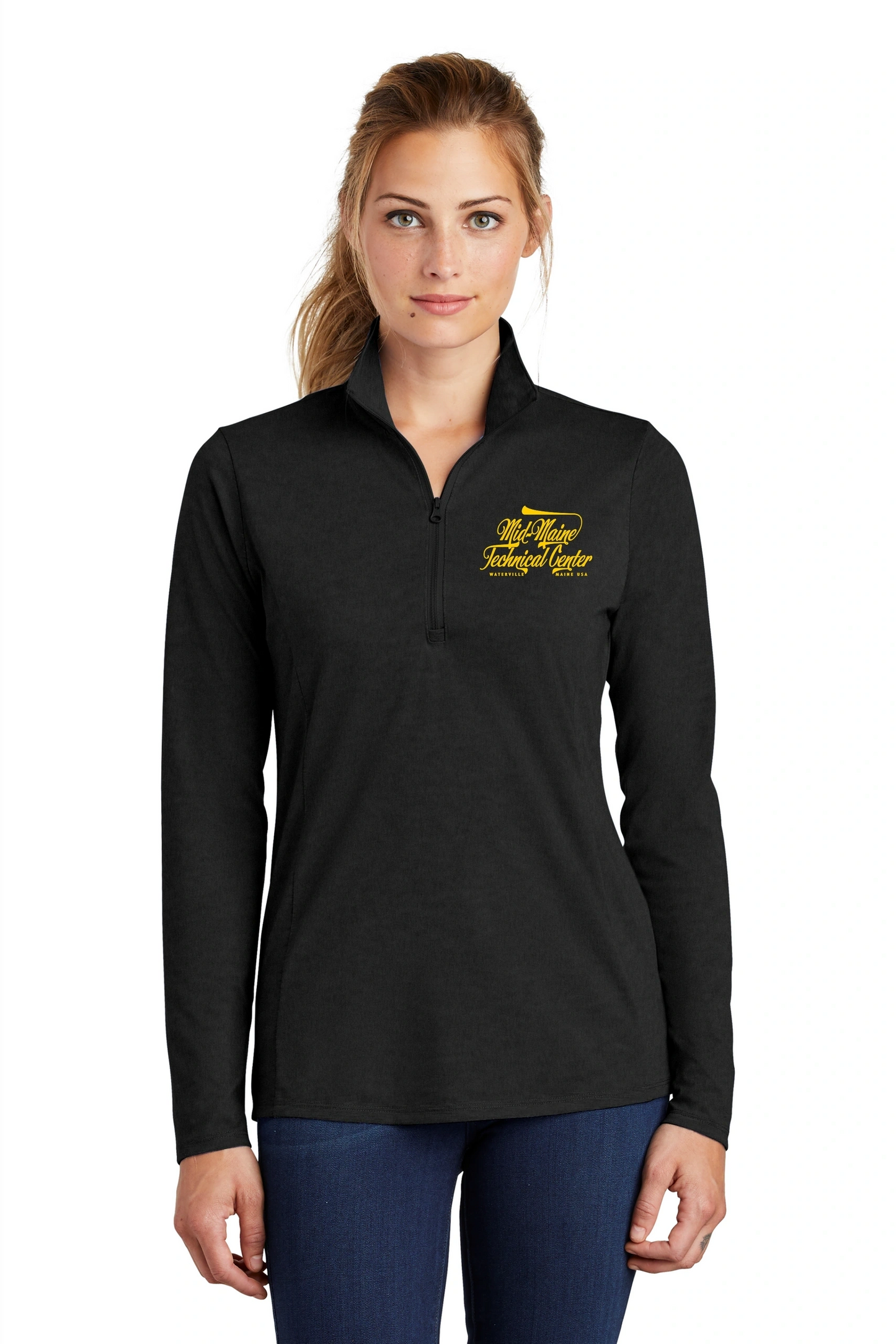 Sport-Tek ® Ladies PosiCharge ® Tri-Blend 1/4-Zip Pullover