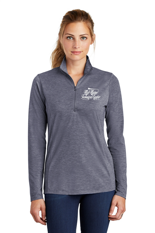 Sport-Tek ® Ladies PosiCharge ® Tri-Blend 1/4-Zip Pullover