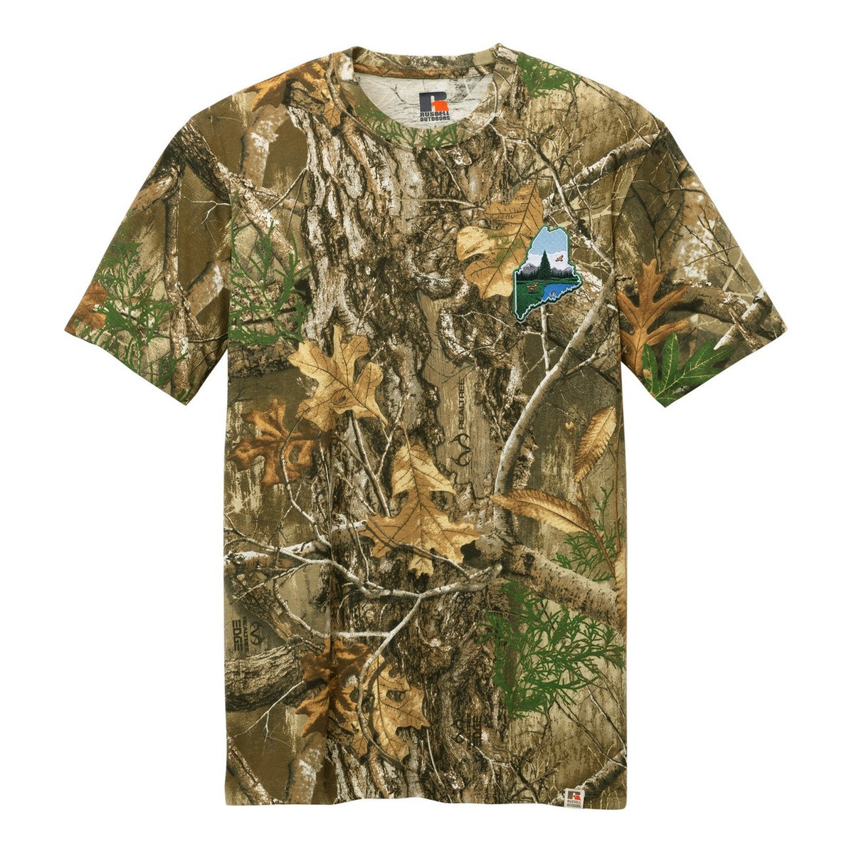 Russell Outdoors Realtree Tee - Realtree Edge