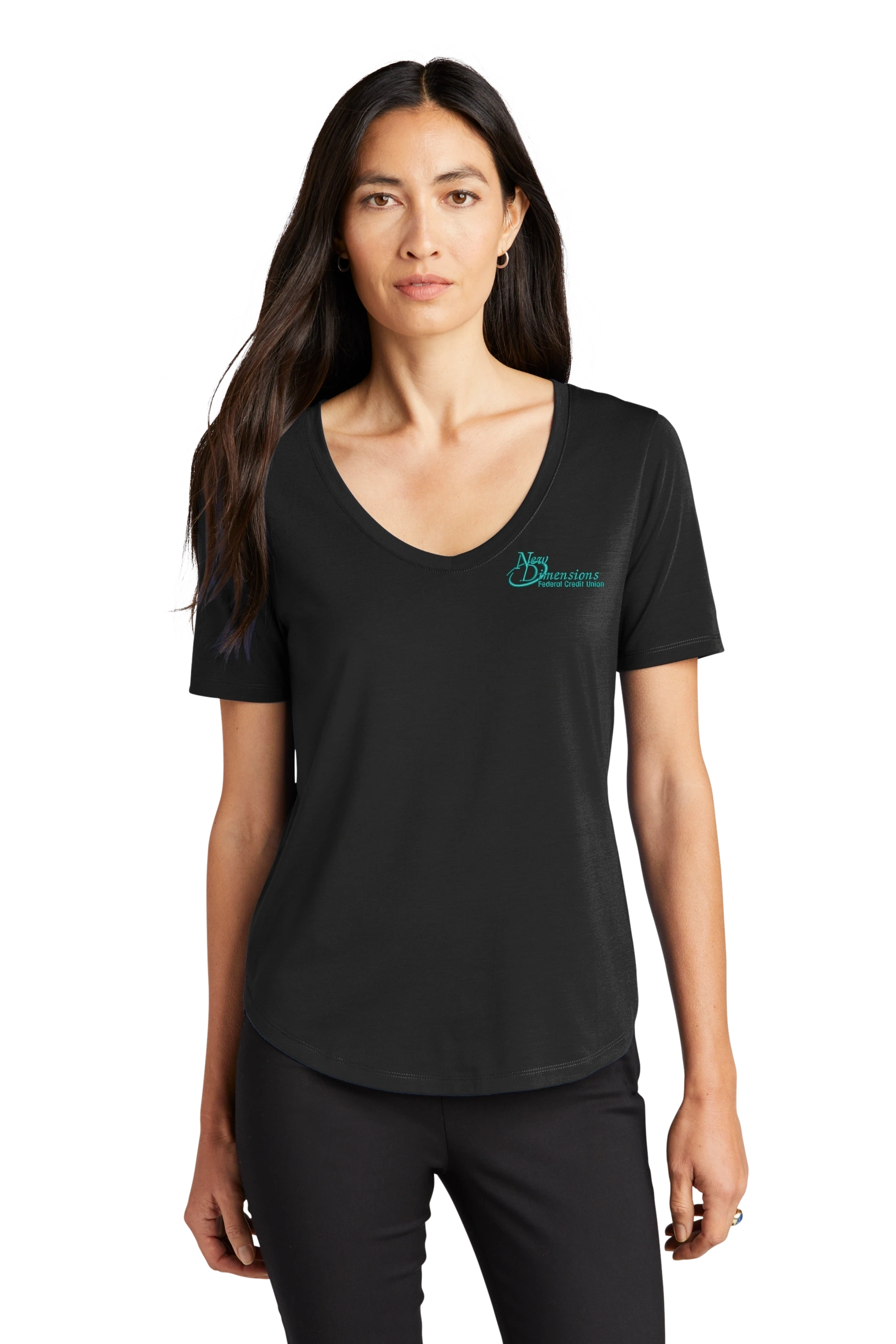 MERCER+METTLE™ Women's Stretch Jersey Relaxed Scoop