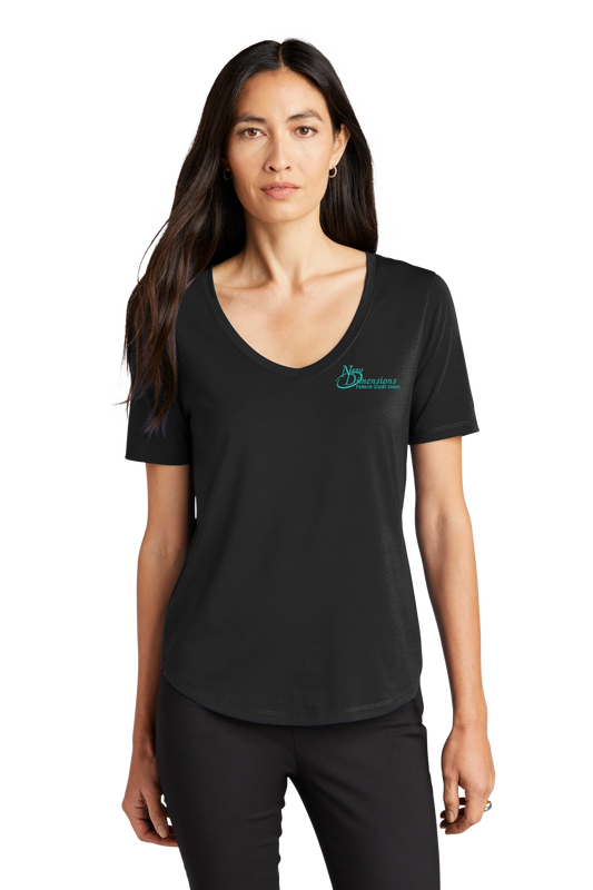 MERCER+METTLE™ Women's Stretch Jersey Relaxed Scoop