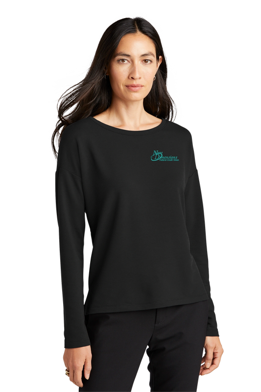 MERCER+METTLE™ Women's Stretch Drop Shoulder Pullover