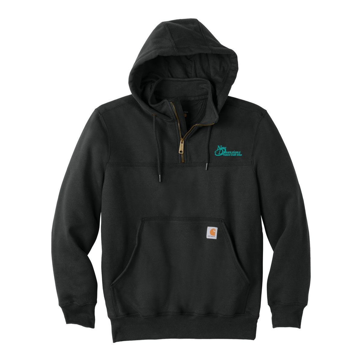 Rain Defender Paxton 1/4-Zip Hoodie - Black