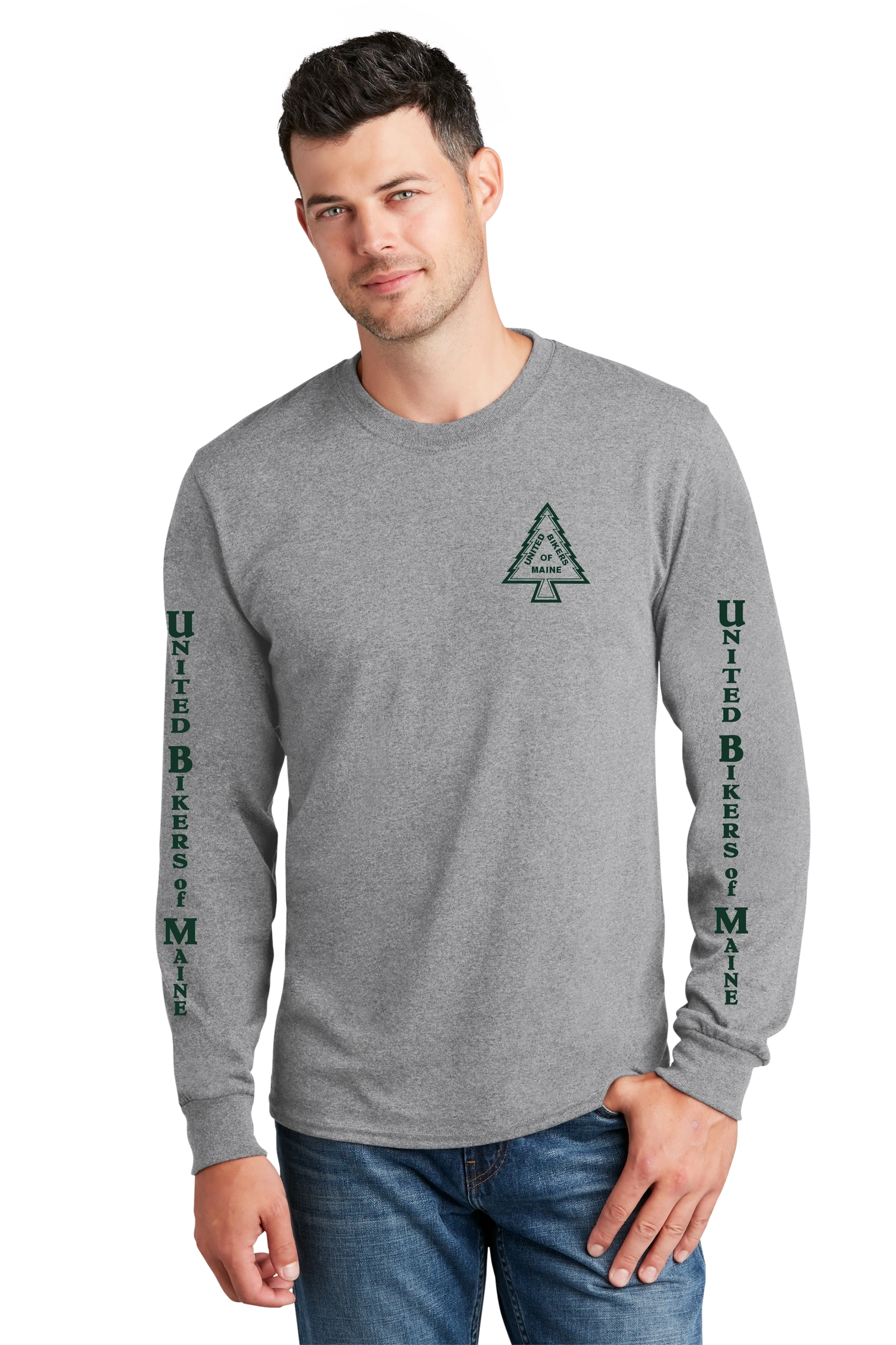 UBM-Port & Company® Long Sleeve Core Cotton Tee