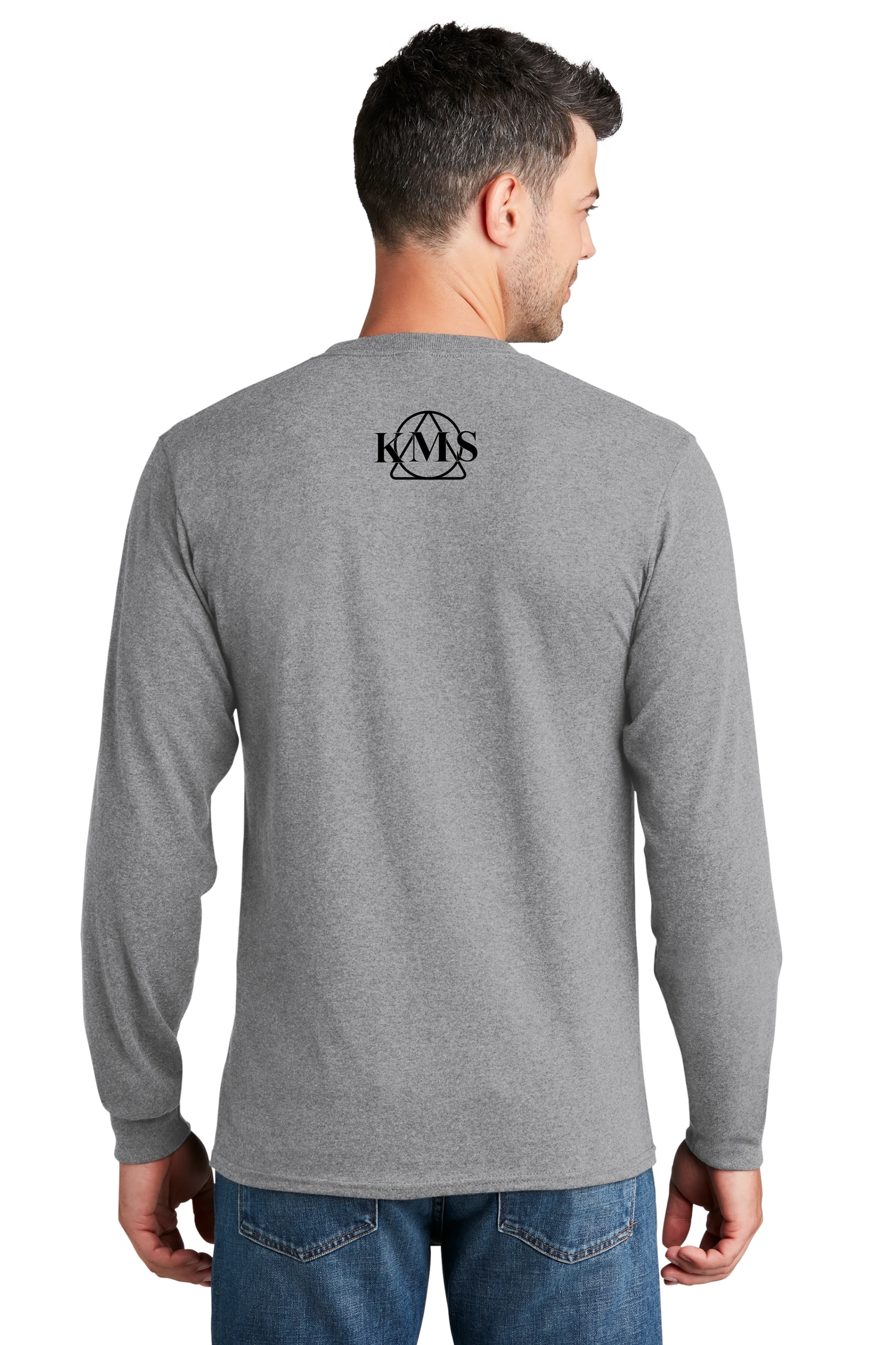 KMS-Port & Company® Long Sleeve Core Cotton Tee