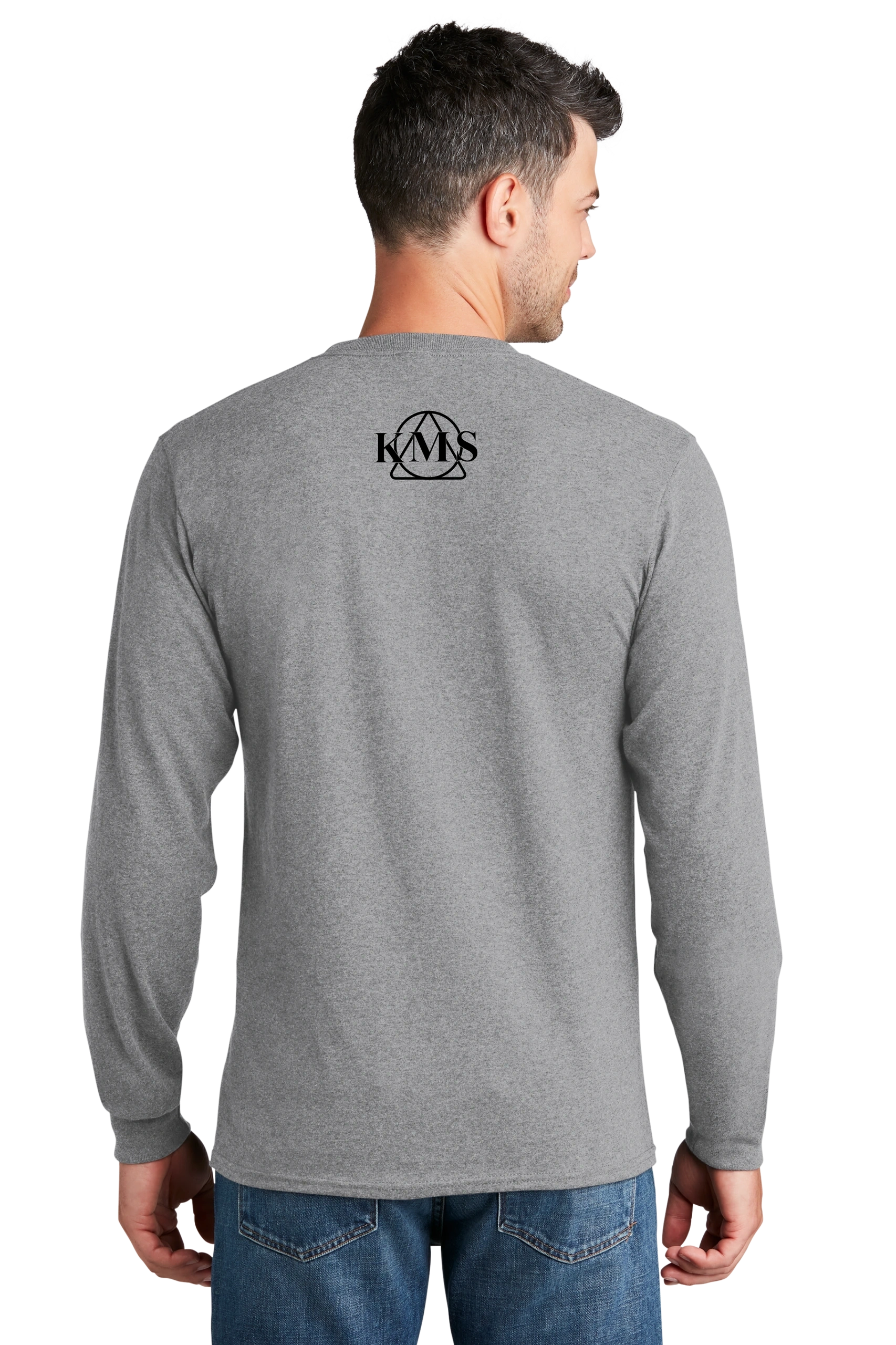 KMS-Port & Company® Long Sleeve Core Cotton Tee