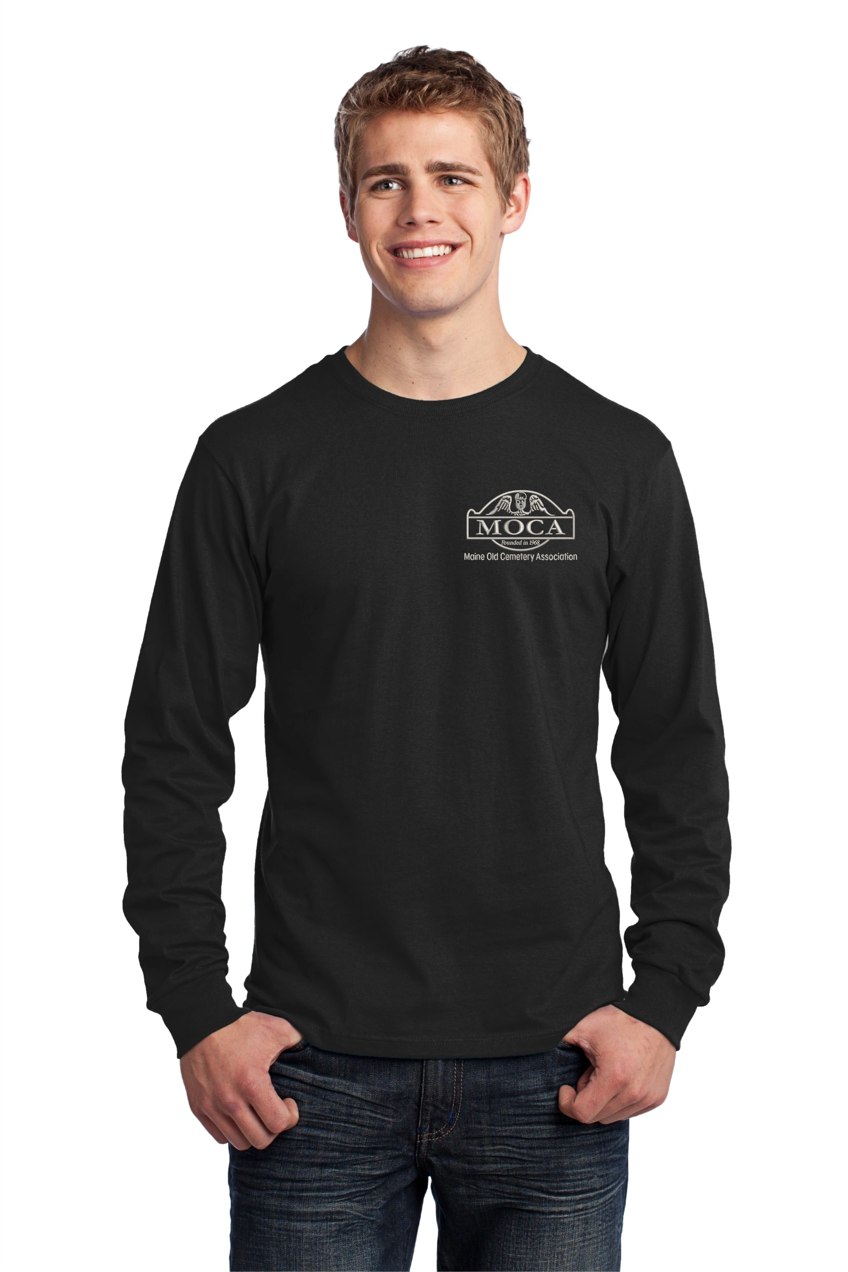 MOCA-Port & Company® Long Sleeve Core Cotton Tee