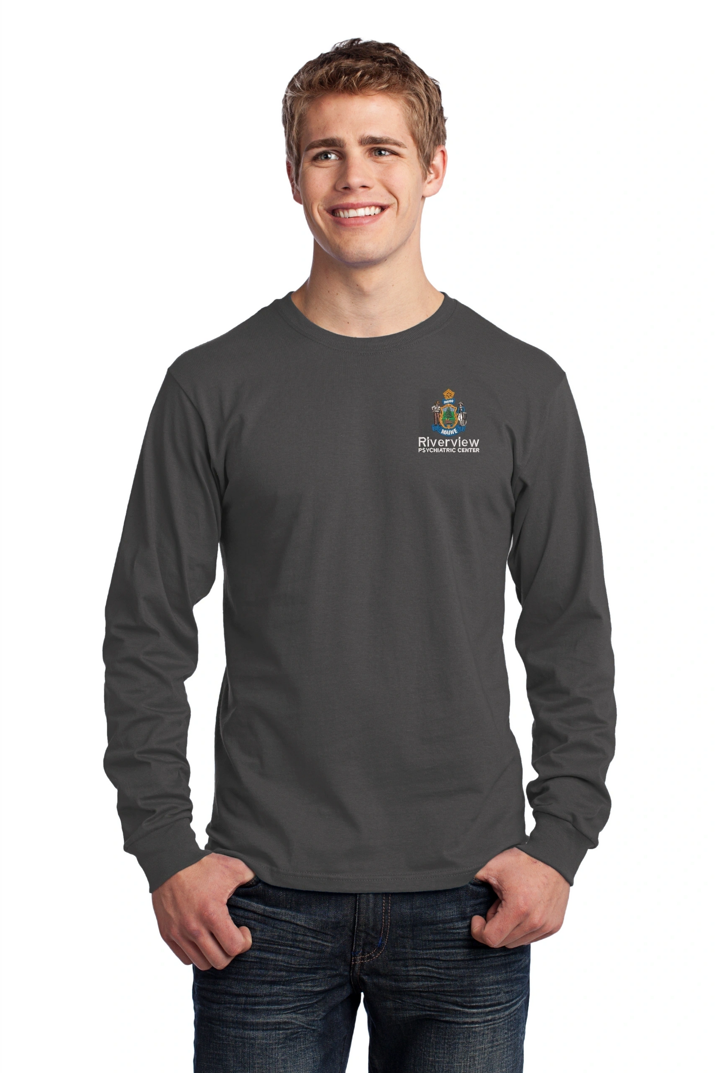 Port & Company® Long Sleeve Core Cotton Tee