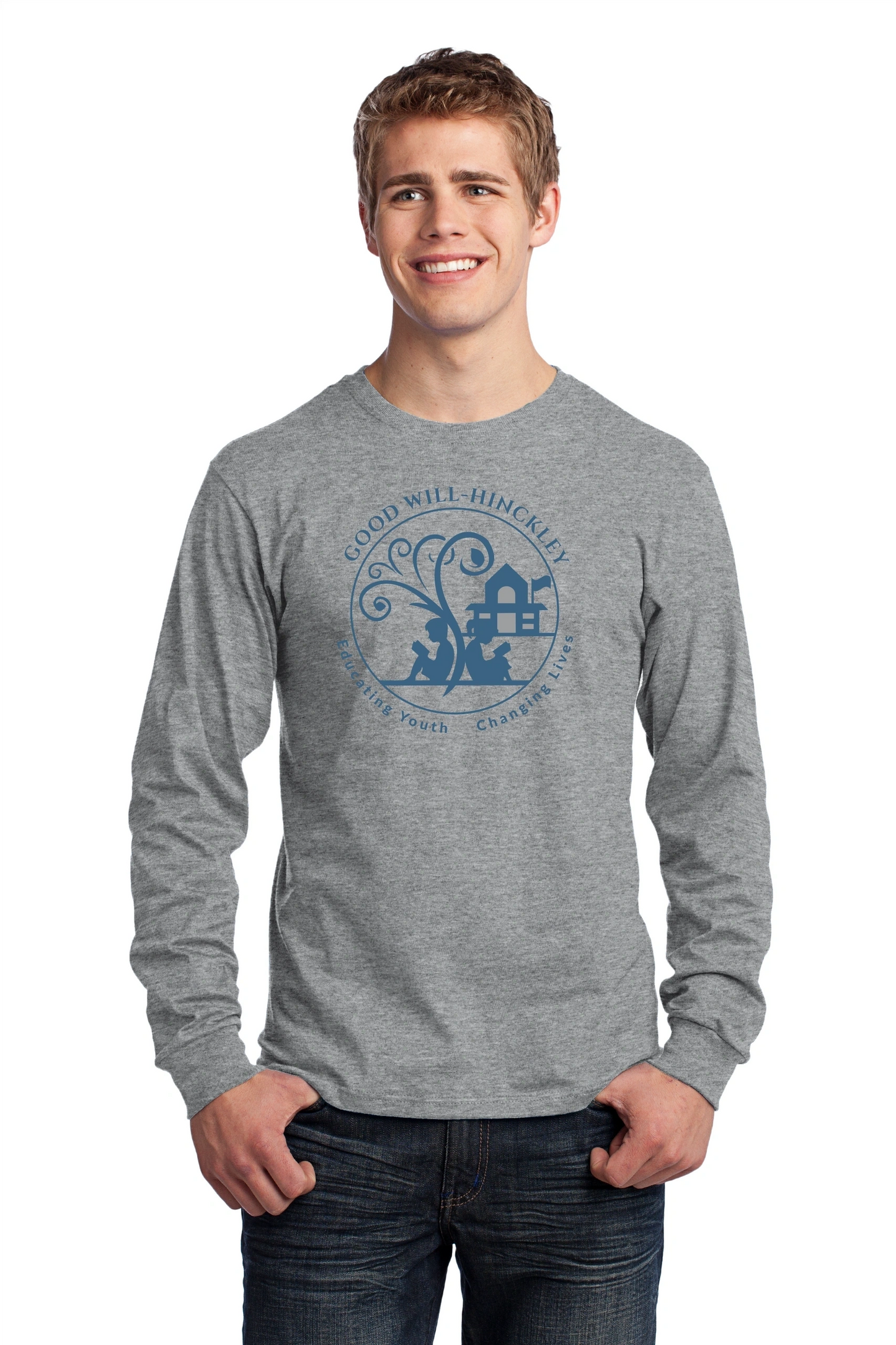 Port & Company® Long Sleeve Core Cotton Tee