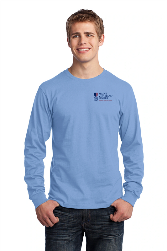 Maine Veterans'-Port & Company® - Long Sleeve-2 COLOR