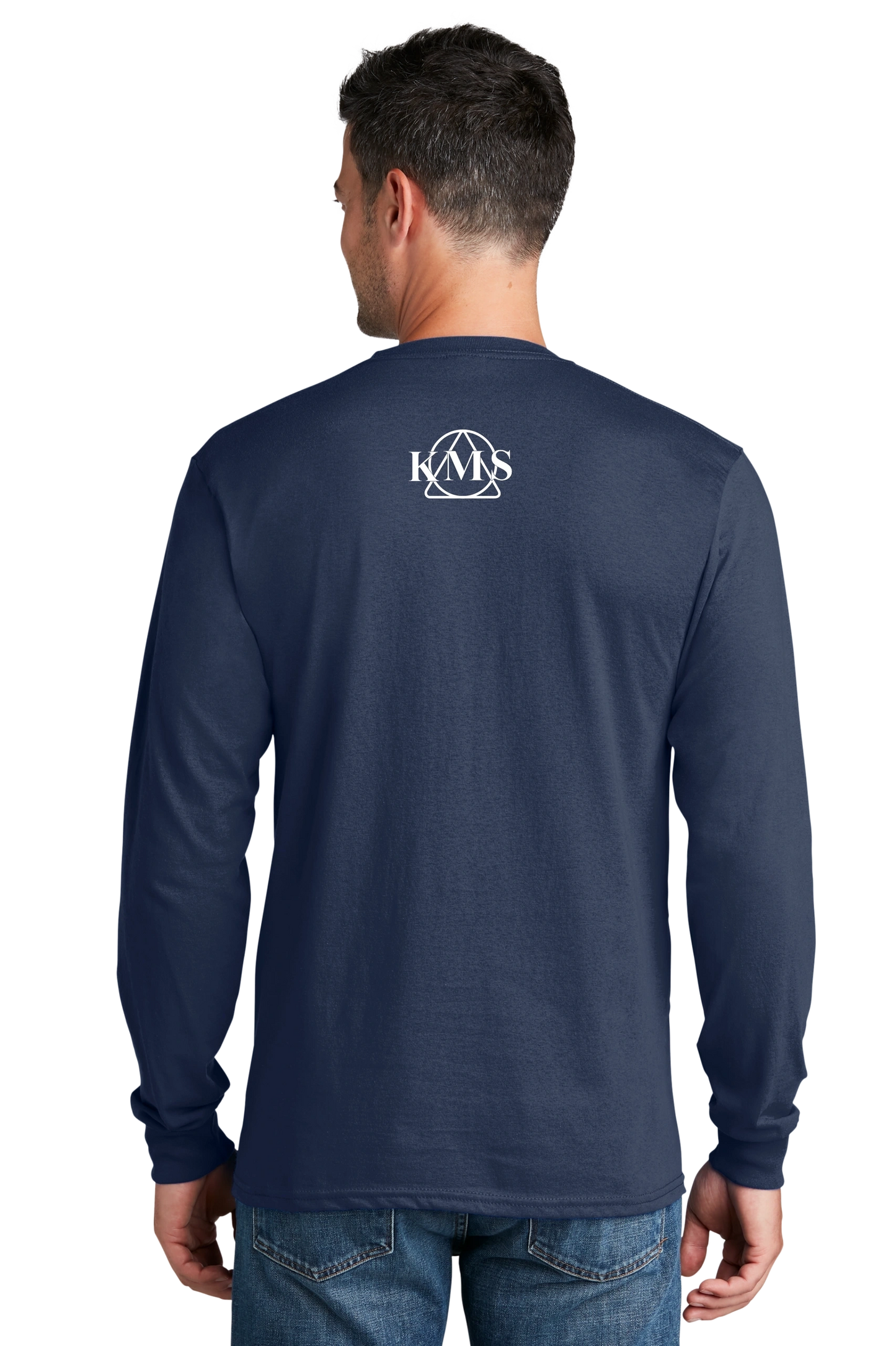 KMS-Port & Company® Long Sleeve Core Cotton Tee