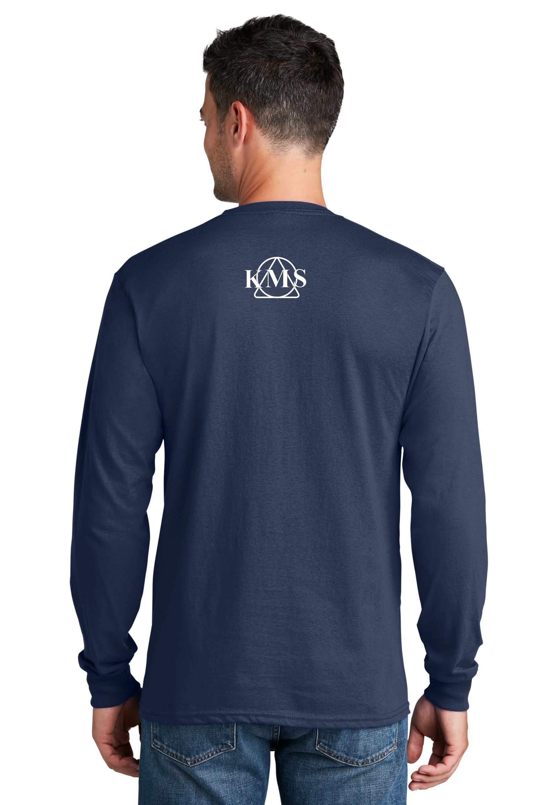 KMS-Port & Company® Long Sleeve Core Cotton Tee