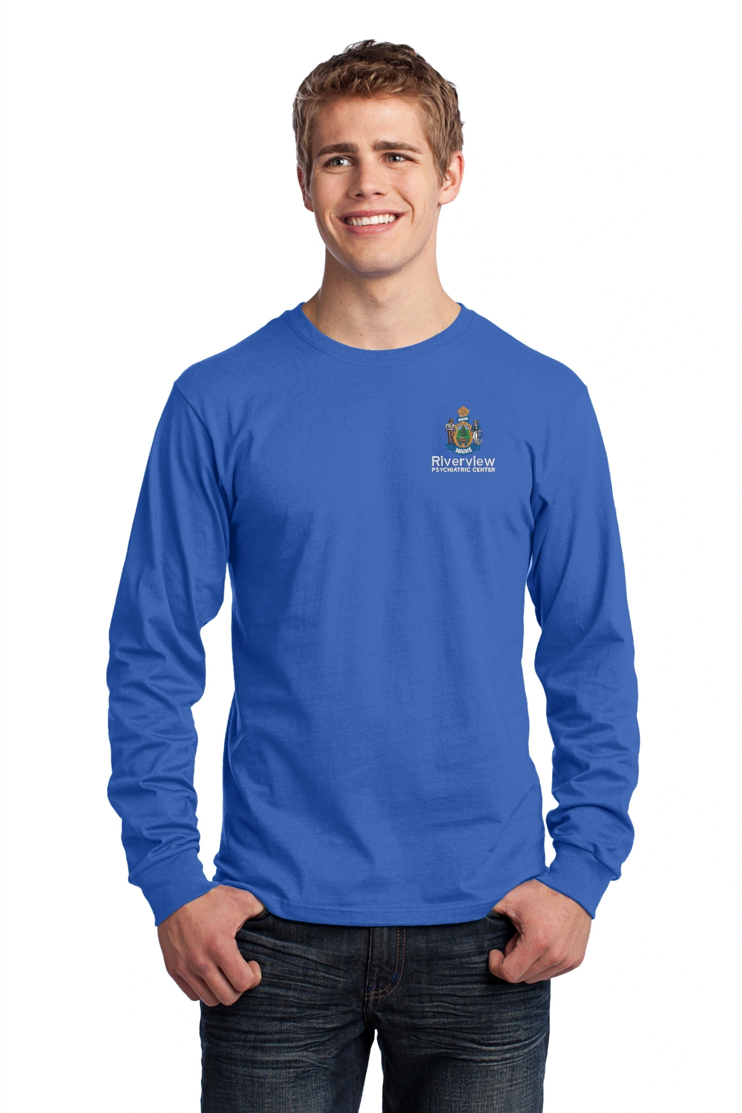 Port & Company® Long Sleeve Core Cotton Tee