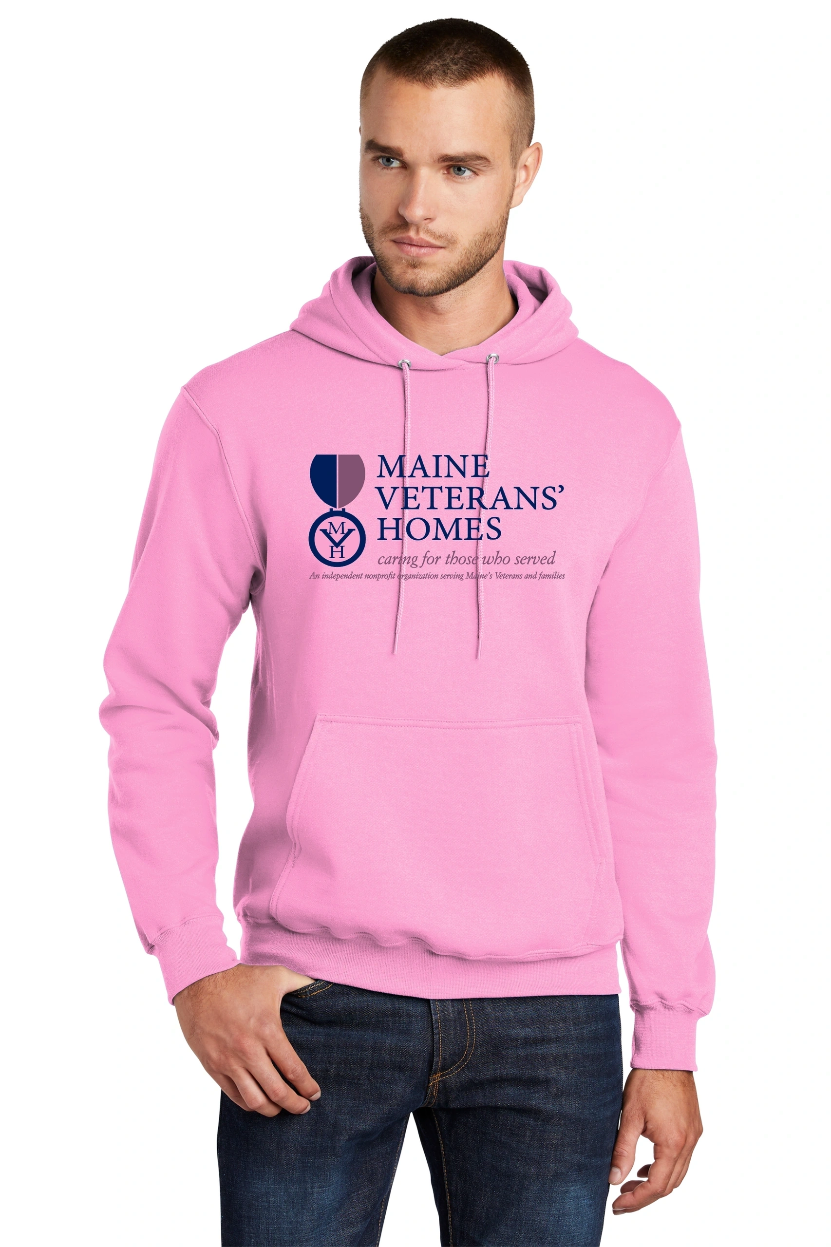 Maine Veterans'-Port & Company® - Hooded Sweatshirt-2COLOR