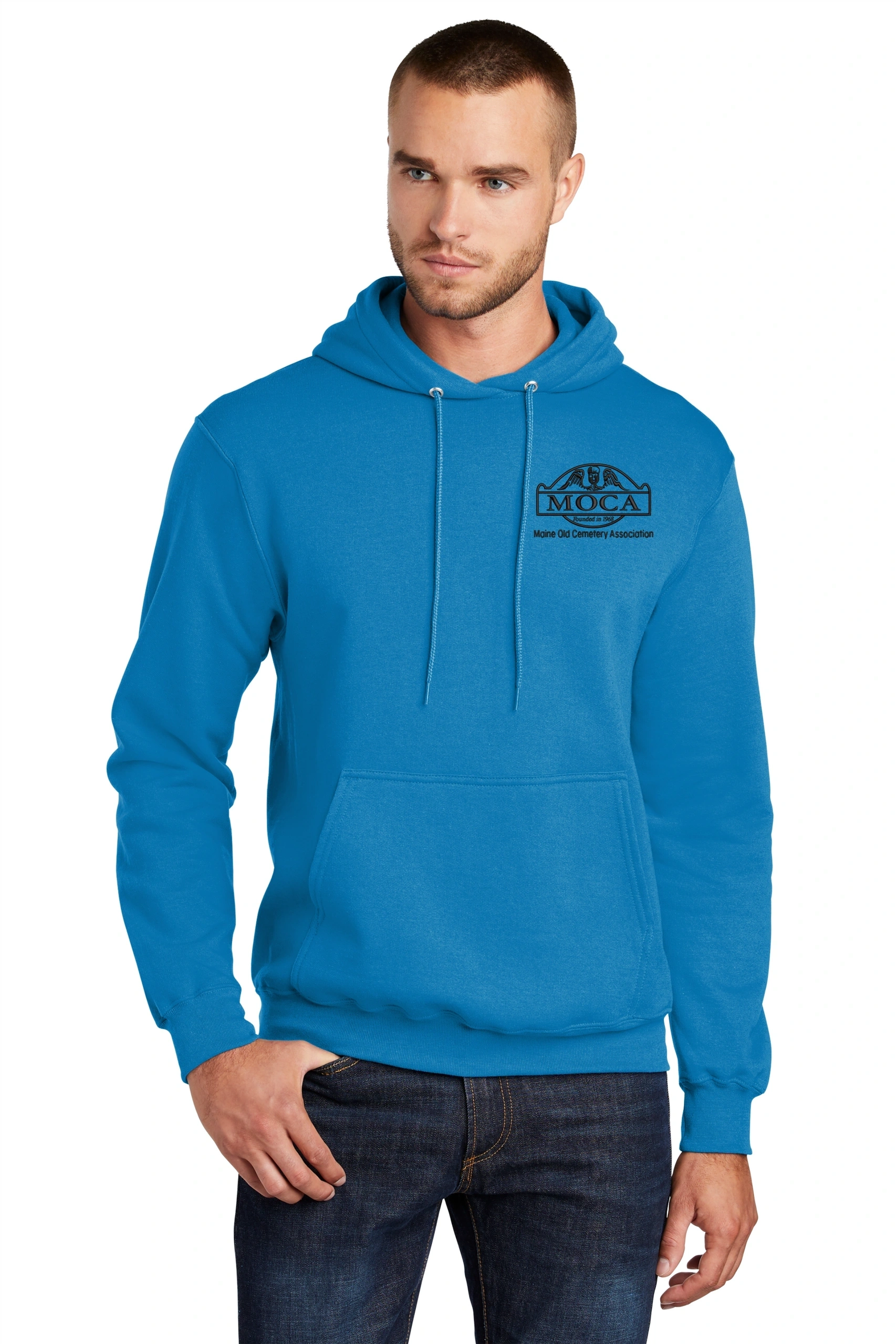 MOCA-Port & Company® Core Fleece Pullover Hooded Sweatshirt