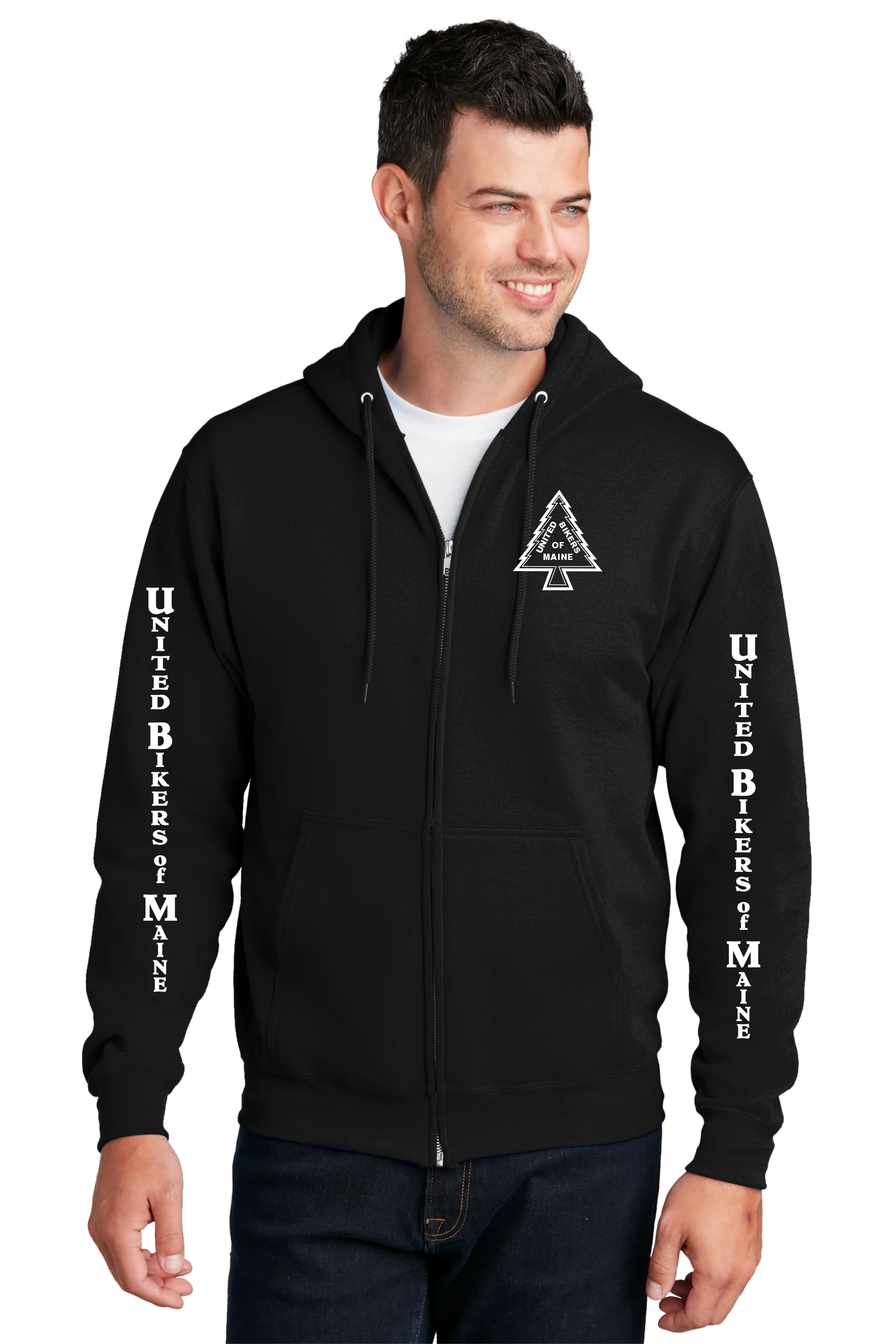 UBM-Port & Company® Core Fleece Full-Zip Hooded Sweatshirt