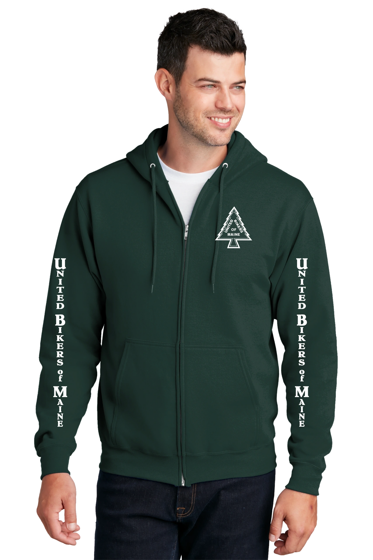 UBM-Port & Company® Core Fleece Full-Zip Hooded Sweatshirt